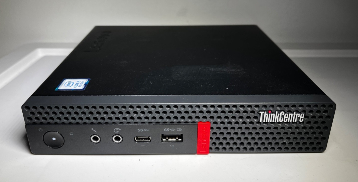 Lenovo ThinkCentre M720q Tiny i5-8400T 1.70 GHz 8 GB DDR4 – NO Hard Drive & PSU