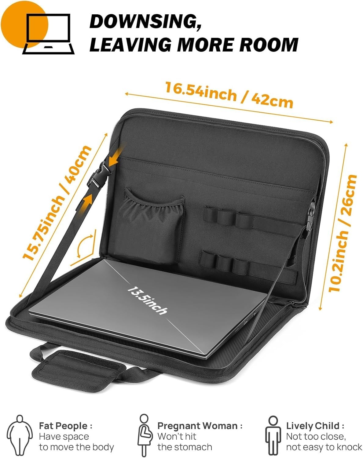Upgrade Your Travel: Multifunctional Car Eating Tray & Desk with Leather Finish