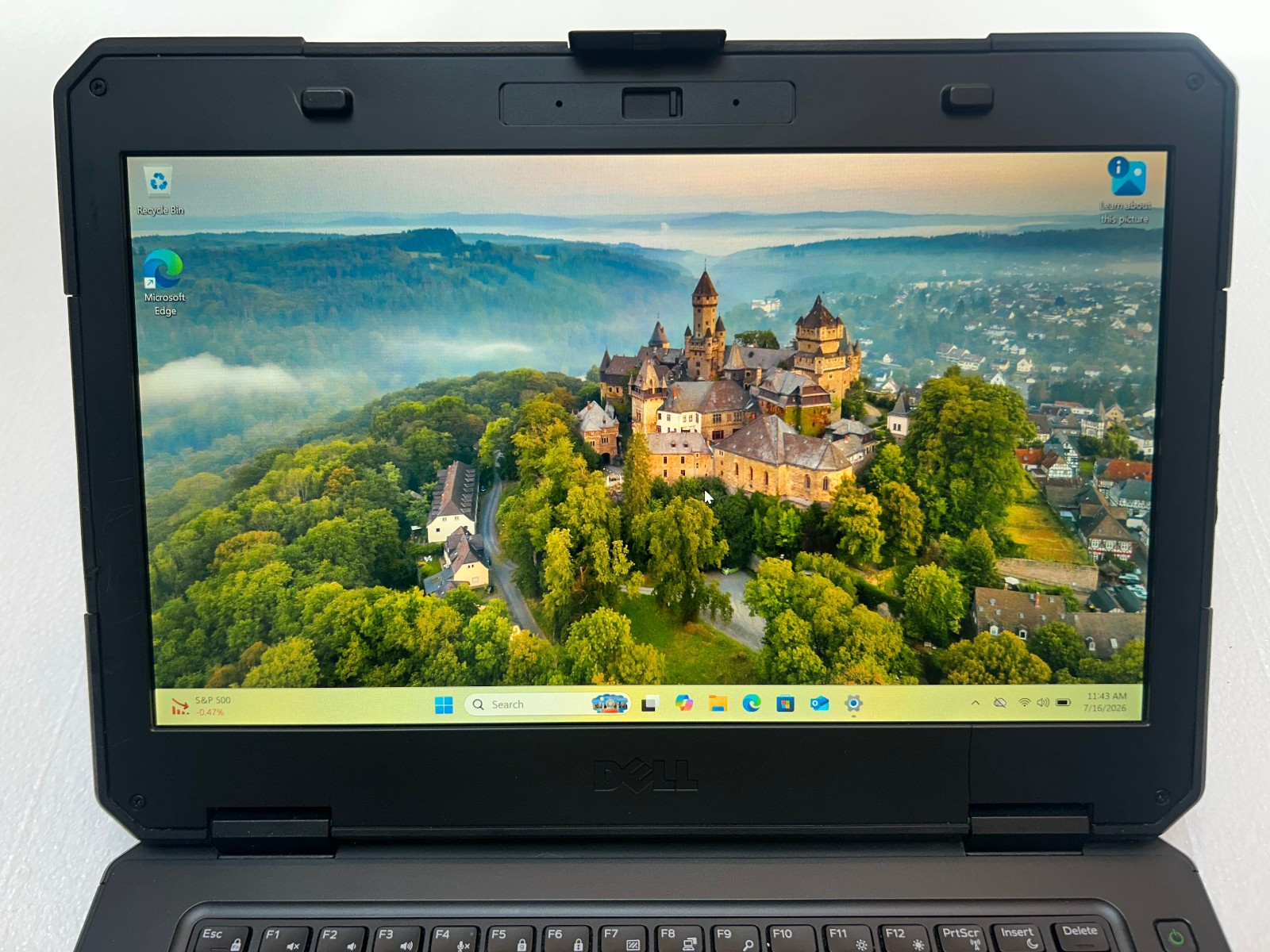Dell Latitude 5414 Rugged 14″ Touchscreen i7-6600U 2.6GHz 16GB 256GB R7 M360 GFX
