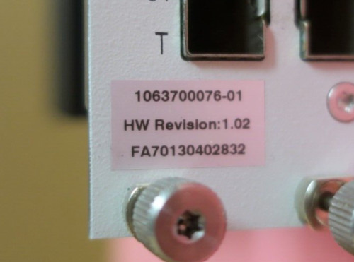 ADVA 10TCE-PCN-10G+100G 100G TDM Card 10x 10G SFP+ 1063700076-01 For FSP 3000 R7