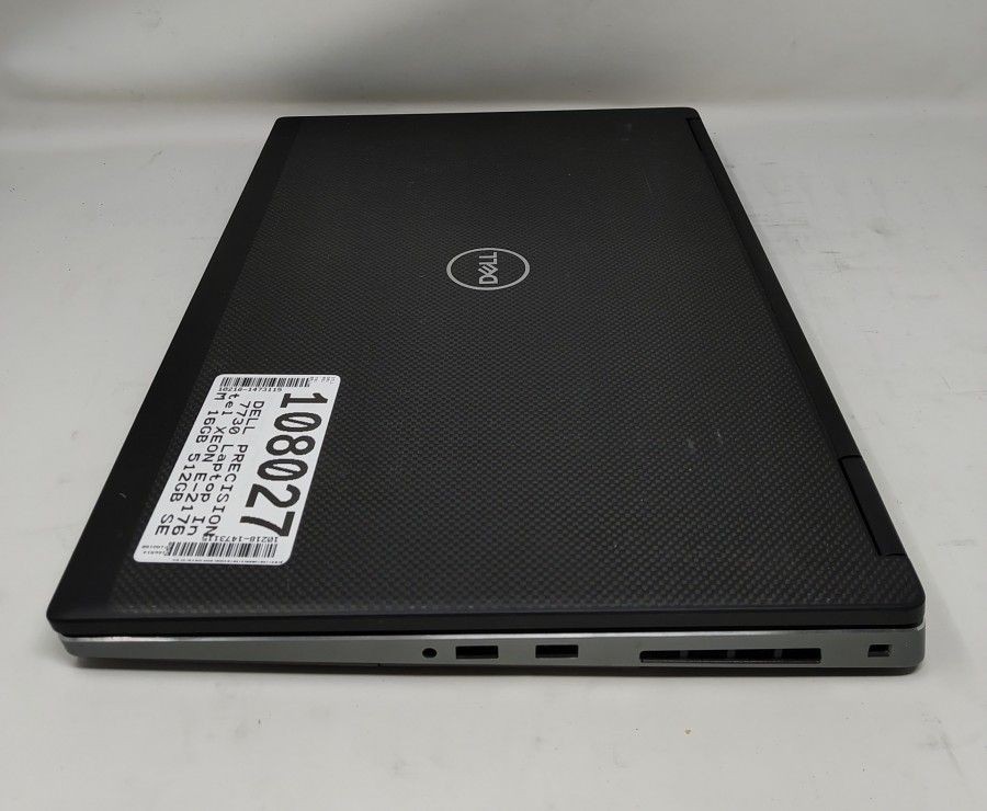 DELL PRECISION 7730 Laptop Intel XEON E-2176M 16GB 512GB SEE NOTES