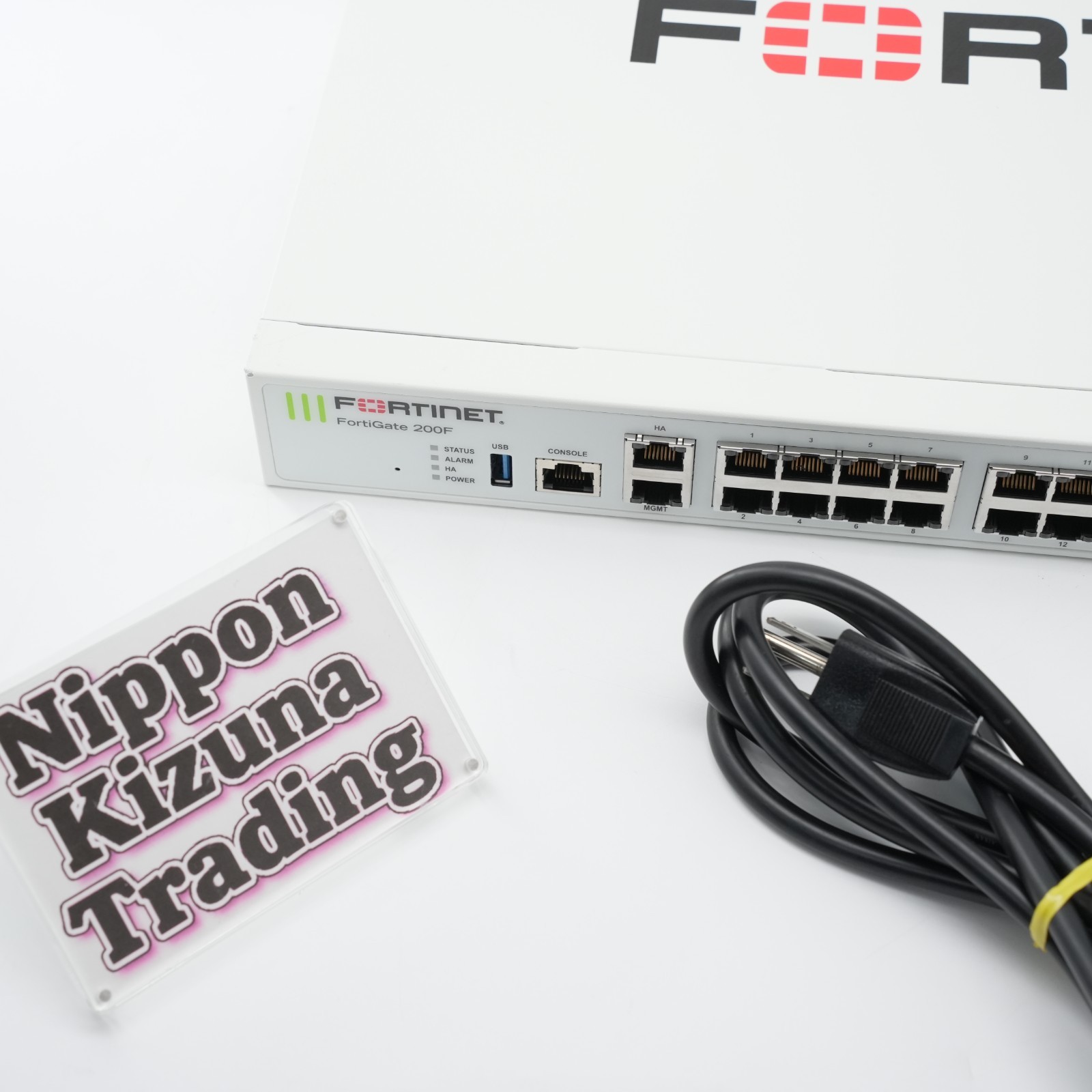 Fortinet FortiGate 200F FG-200F Firewall Security Appliance Tested Working Japan