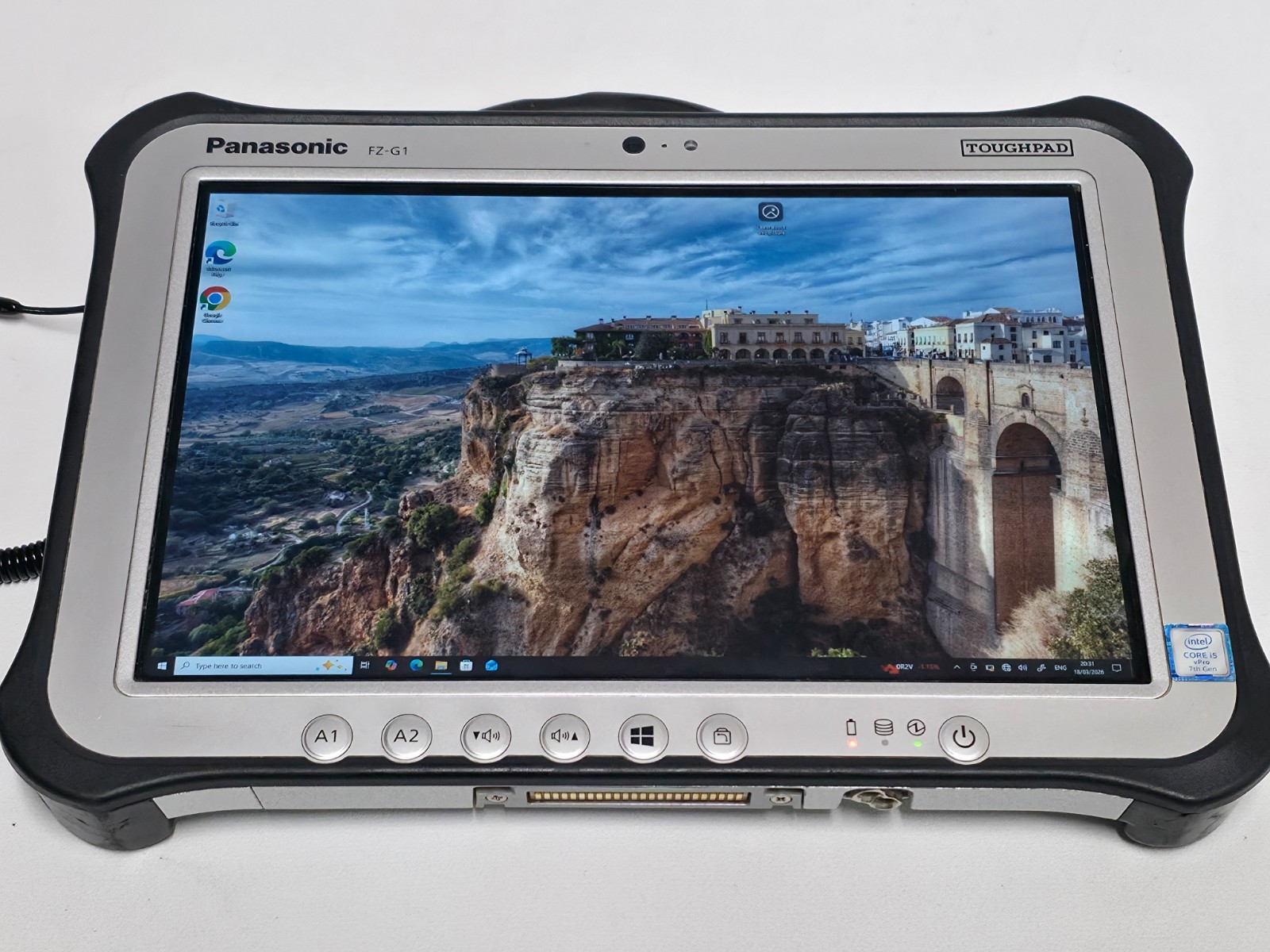 PANASONIC TOUGHPAD FZ-G1 MK5 10.1″ WUXGA i5-7300U 256GB SSD 8GB GPS HDMI LTE