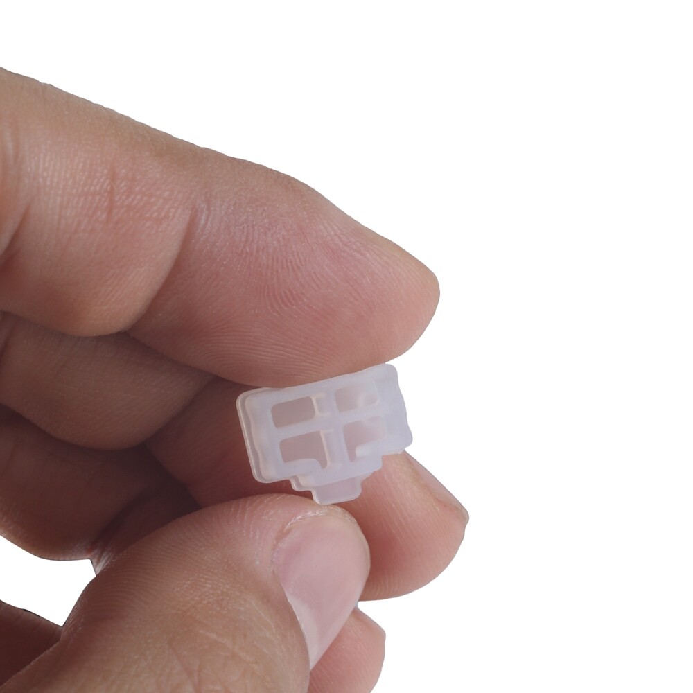 10x Silicone Anti Dust Cover Plugs F Ethernet Hub Port RJ45 Female Jack 2 Colors