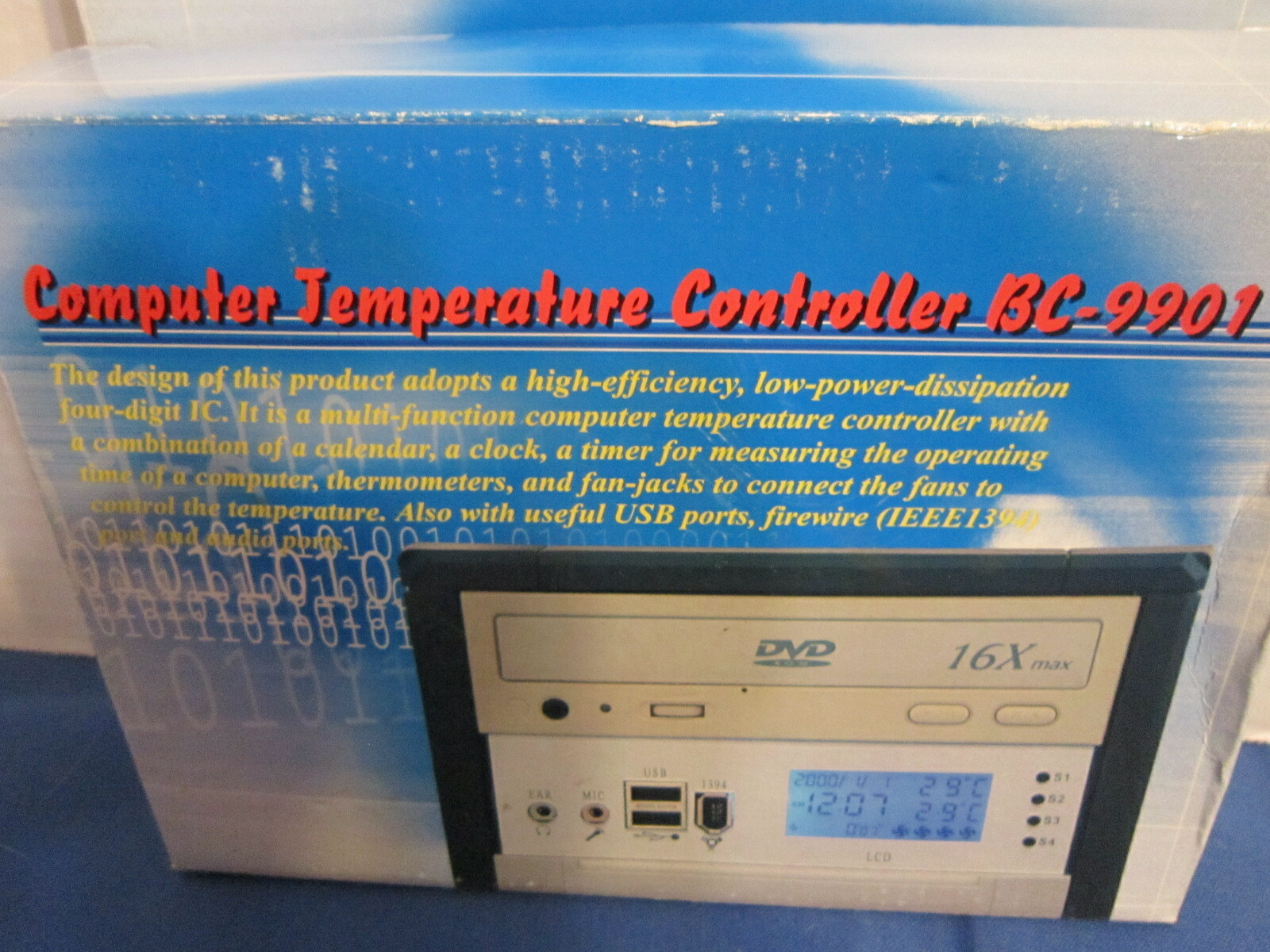 Computer Temperature Controller BC-9901 New In Open Box