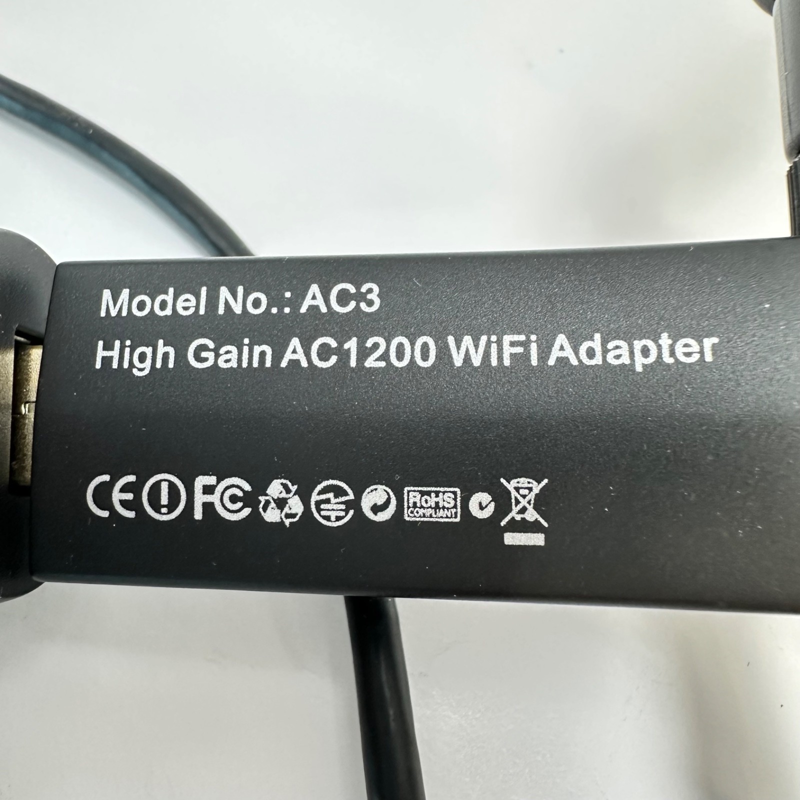 BrosTrend AC3 USB Wireless Internet Adapter – Model AC3 Version 2