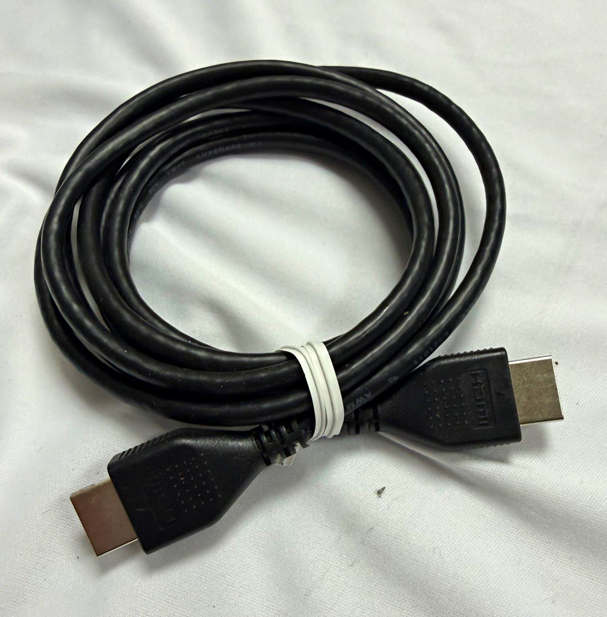 HDMI Cable 6 ft Black HDMI Standard Male to HDMI Standard Male