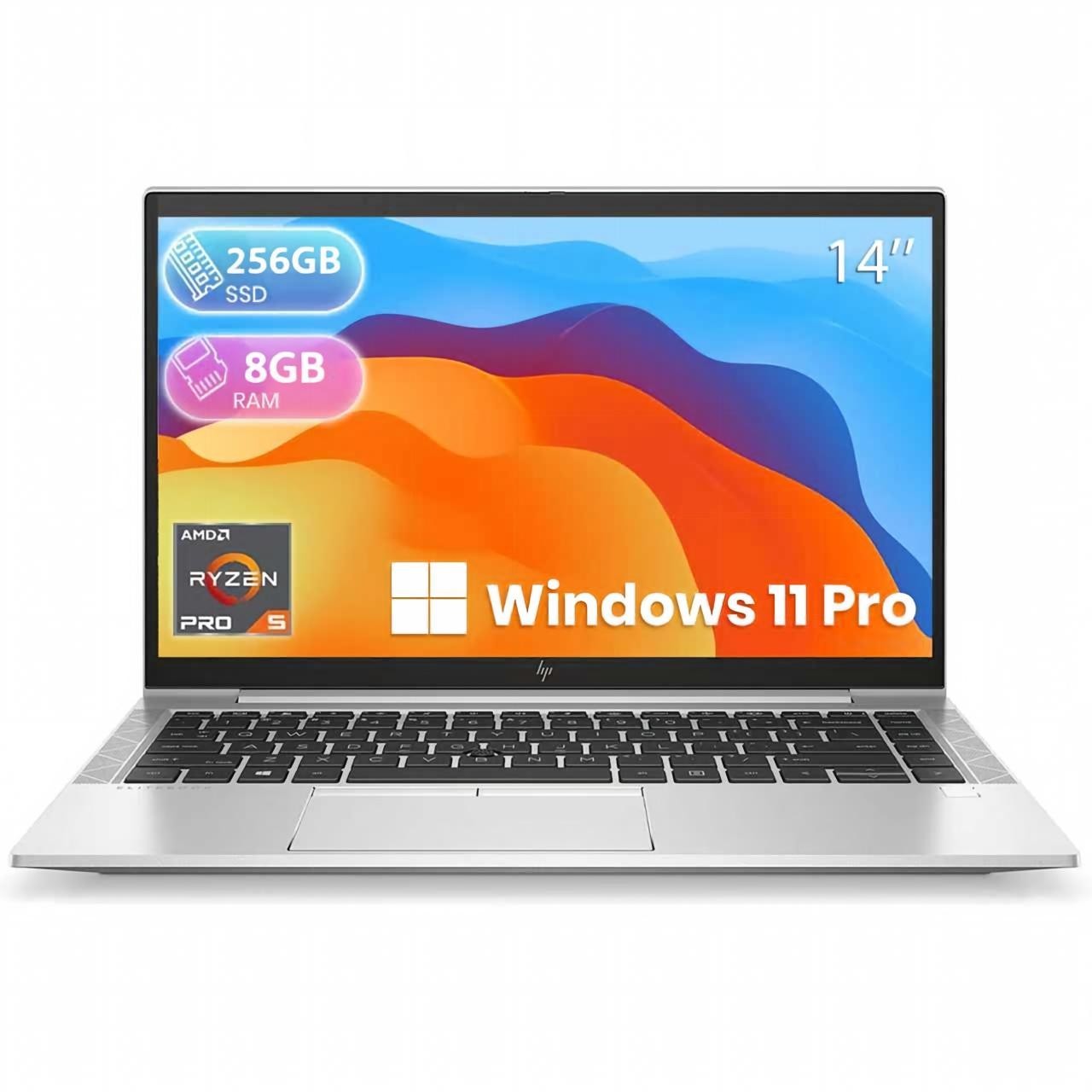 HP EliteBook 845 G8 14” AMD Ryzen 5 PRO 5650U 8GB 256GB SSD Backlit Win11 Pro