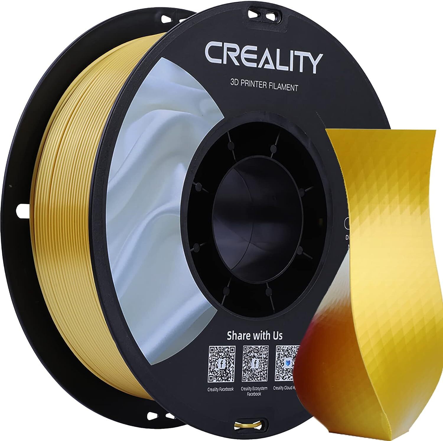Creality 3D Printer Filament Bundle CR Silk PLA Filament 1.75mm 1KG/2KG/4KG LOT