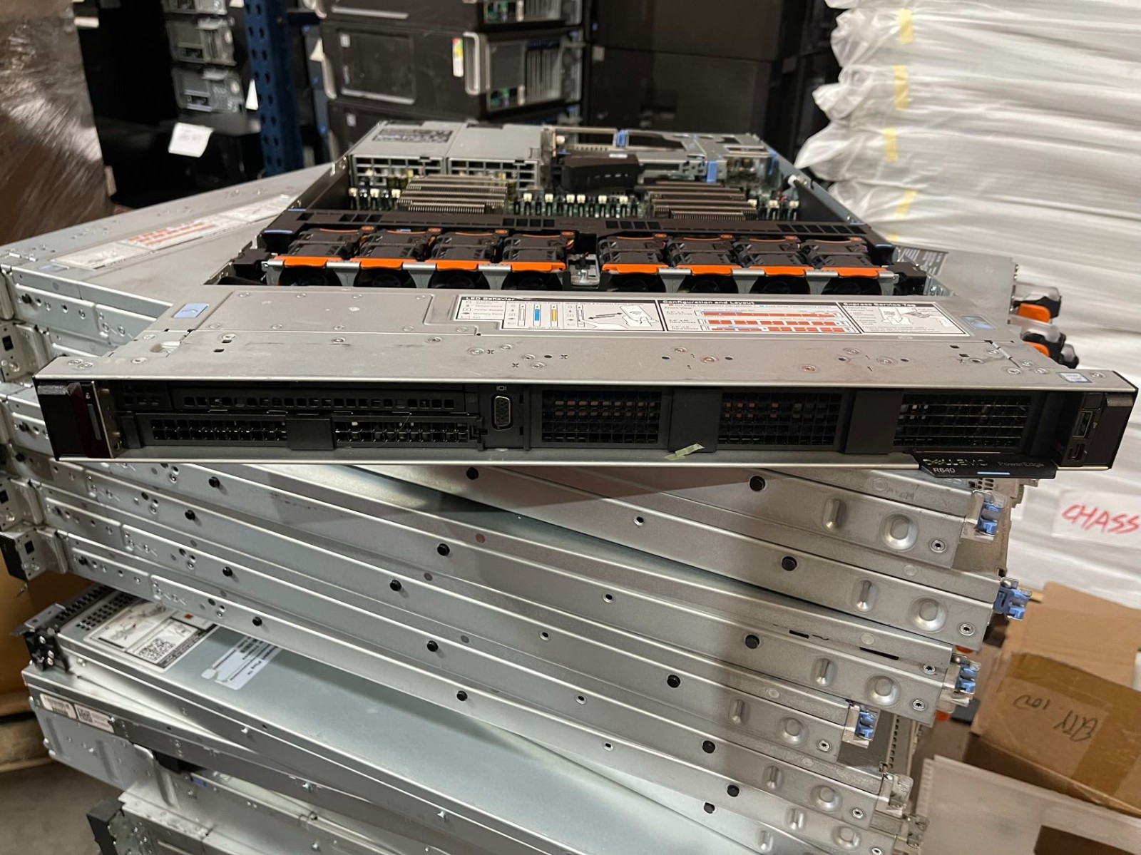 Dell PowerEdge R640 Barebone HG0J8 KG52T 2xHeatsink 2x 1100W No CPU/RAM/HDD