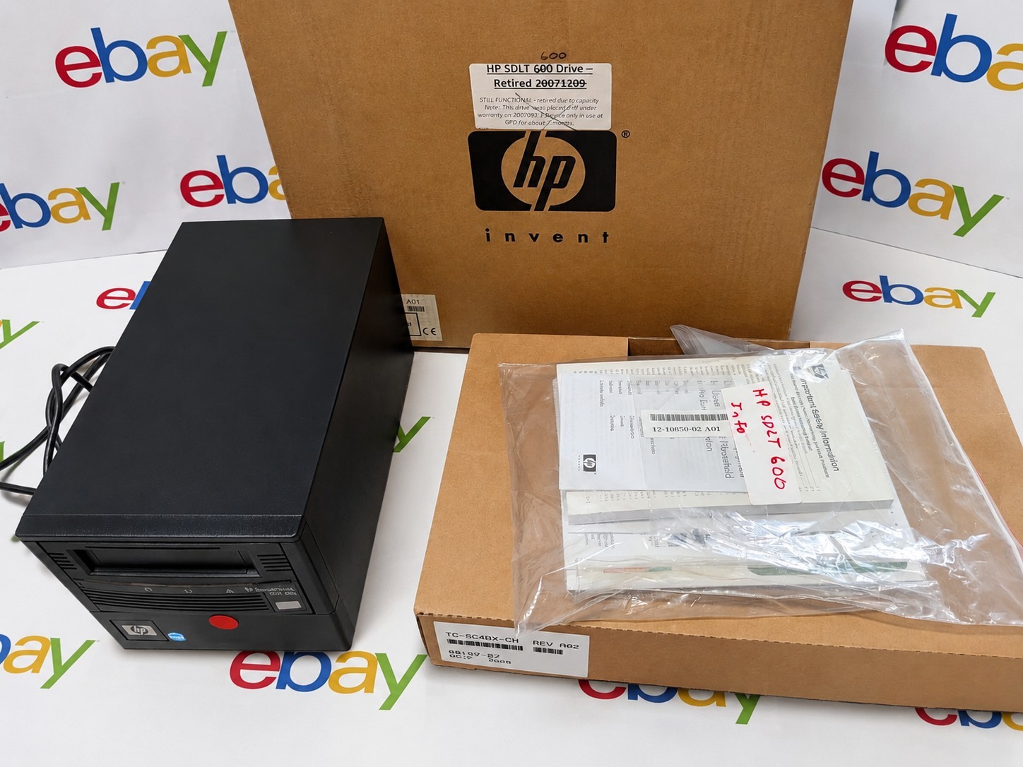 HP STORAGE SDLT 600 NEW Open Box