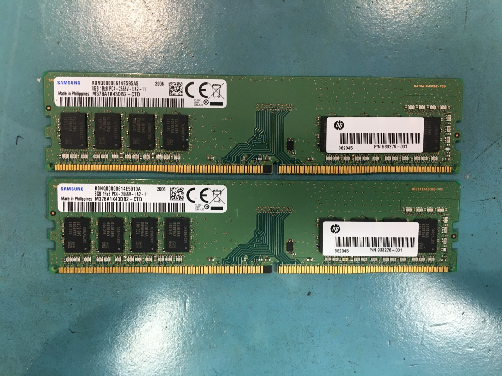 Samsung 16GB (2x8GB) UDIMM DDR4-2666MHz RAM | 1Rx8 PC4-2666V-UA2-11