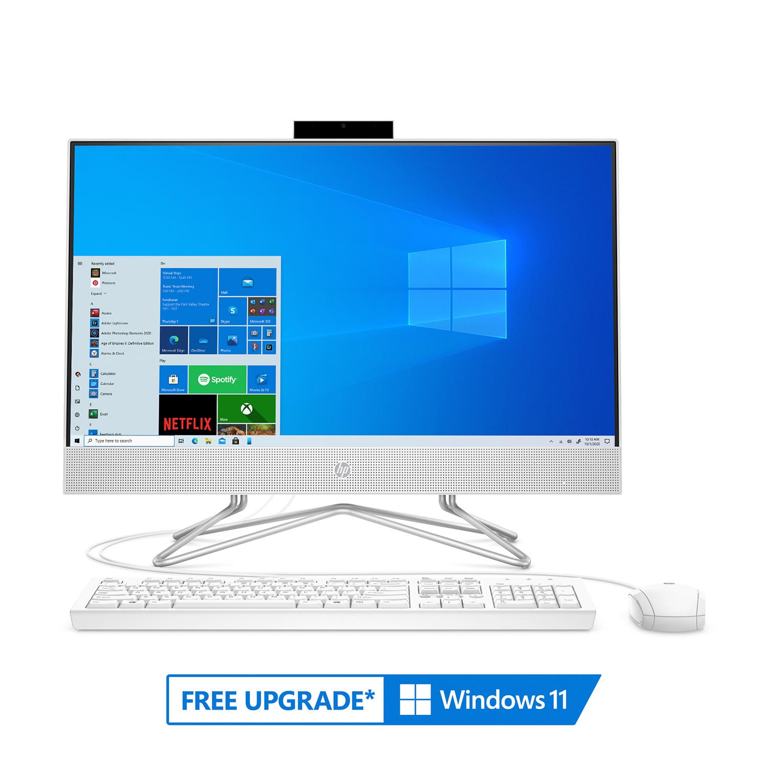 HP 24-dd0117c – All-in-one PC – AMD Ryzen 3 3250U -RAM 8 GB- SSD 512 GB *READ