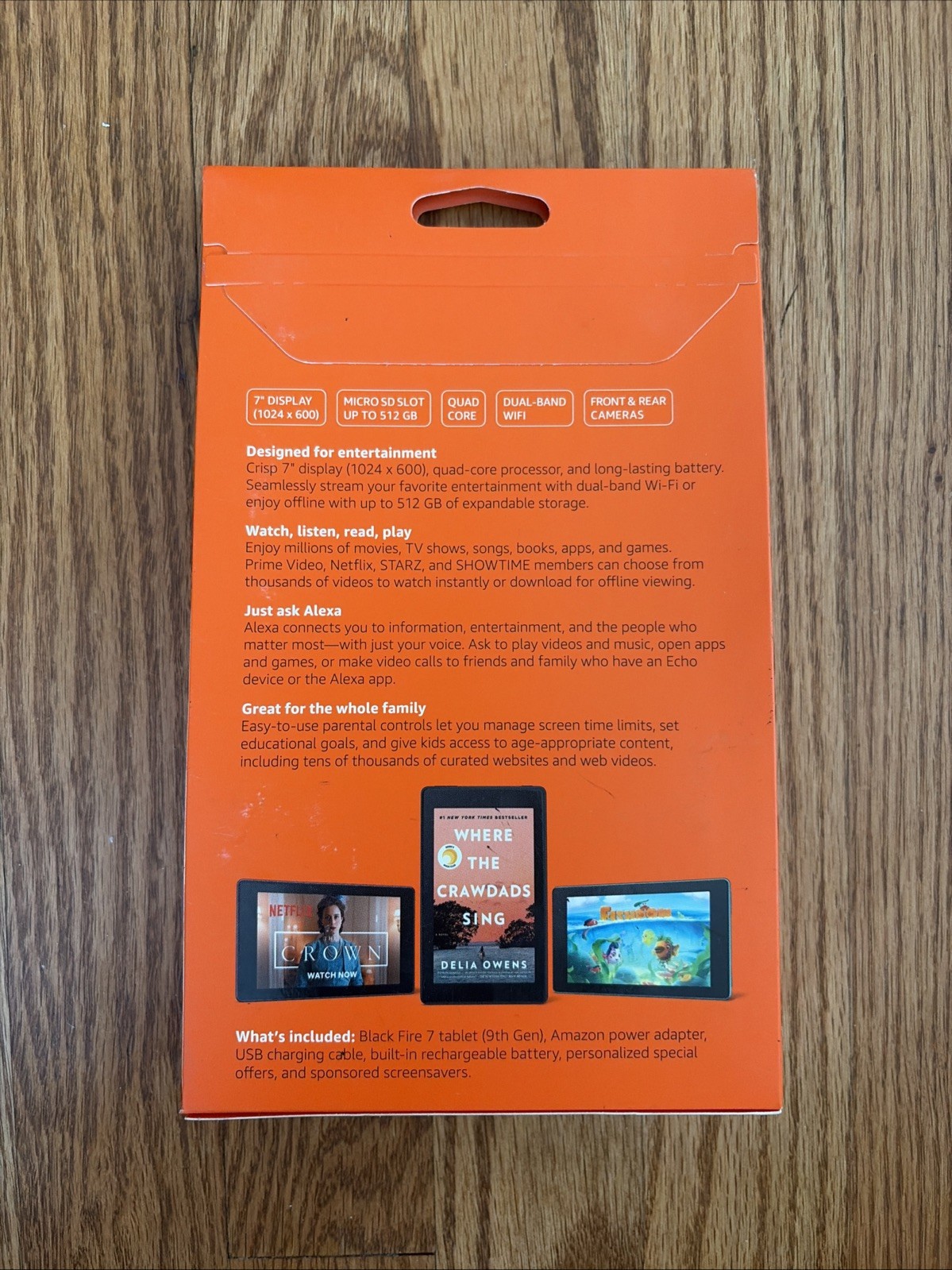 Amazon Fire 7 Tablet Black with Alexa