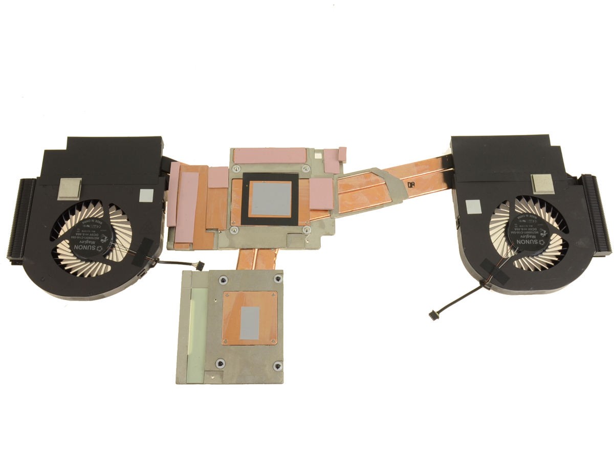 Dell OEM Precision 7740 CPU GPU Heatsink Fan Assembly for Fan Heatsink 5VCW8