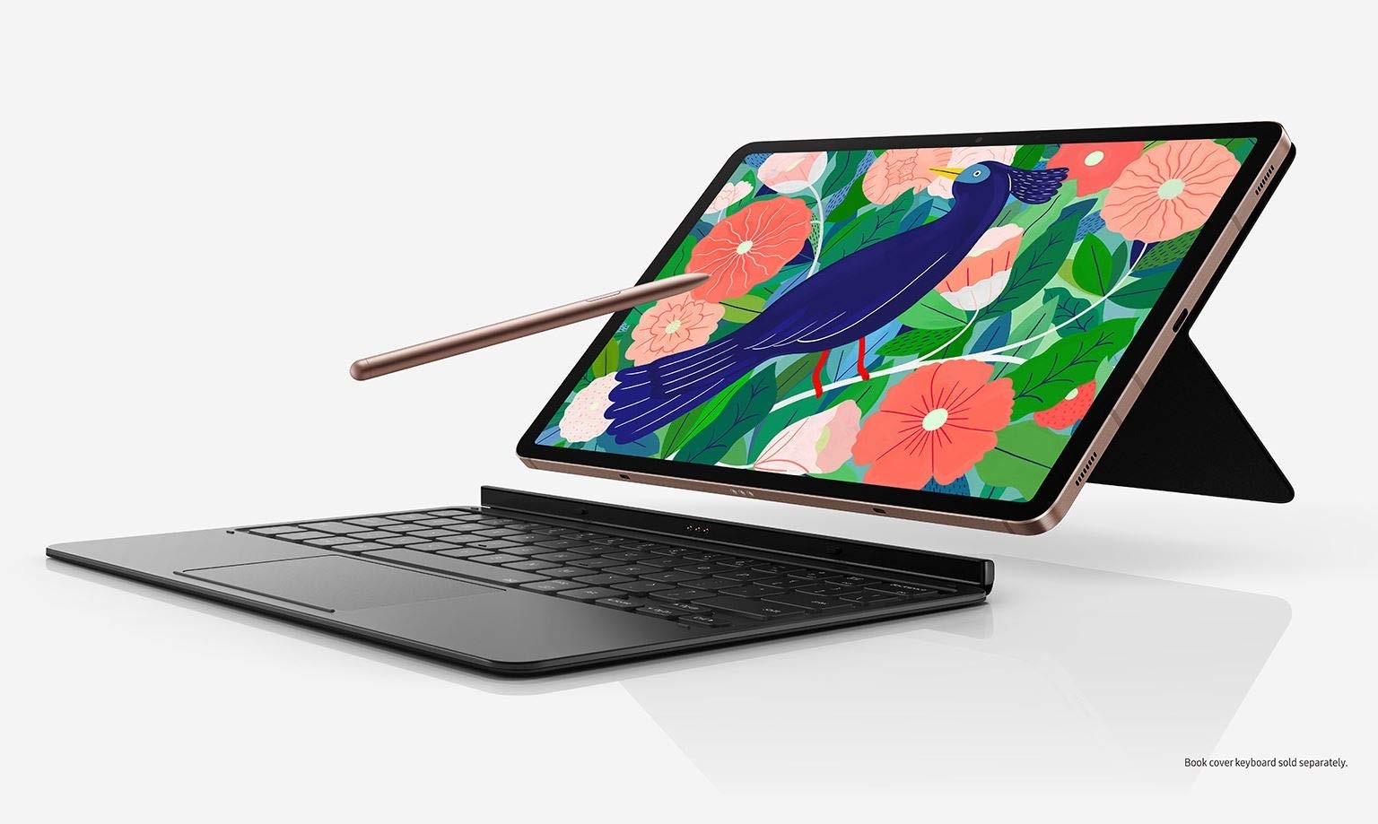 SAMSUNG Galaxy Tab S7+ Wi-Fi, Mystic Black – 128GB – SM-T970NZKAXAR