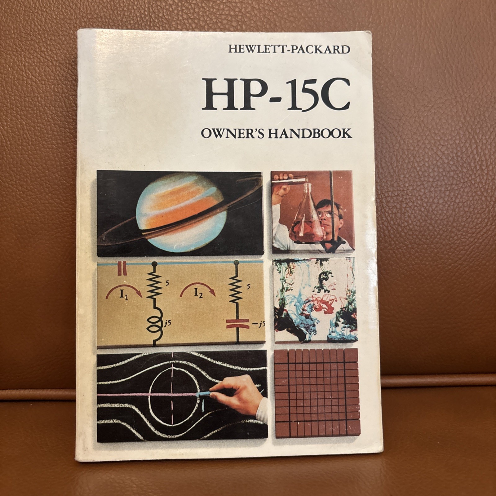 Vintage HP-15C Owner’s Handbook User Manual January 1985 Edition (Retro Cover)