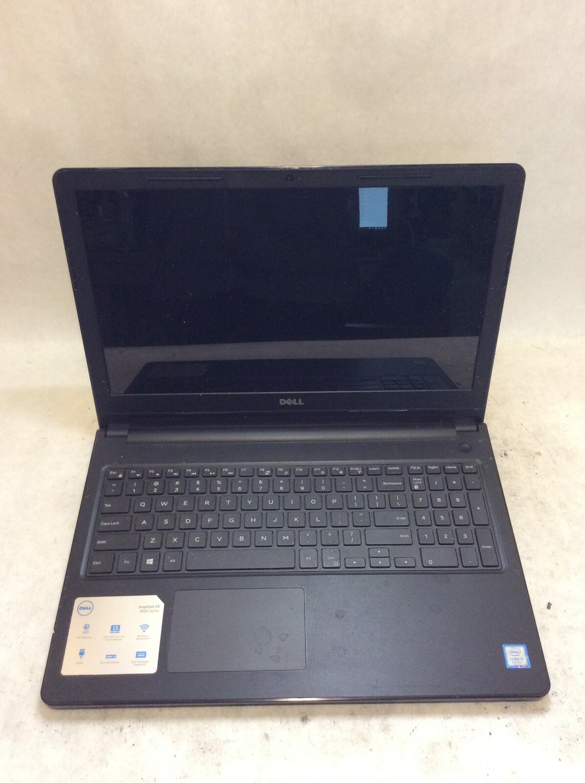 Dell Latitude 3590 Laptop 15″ Intel Core i3 7th Gen DAMAGED POWER JACK -PP