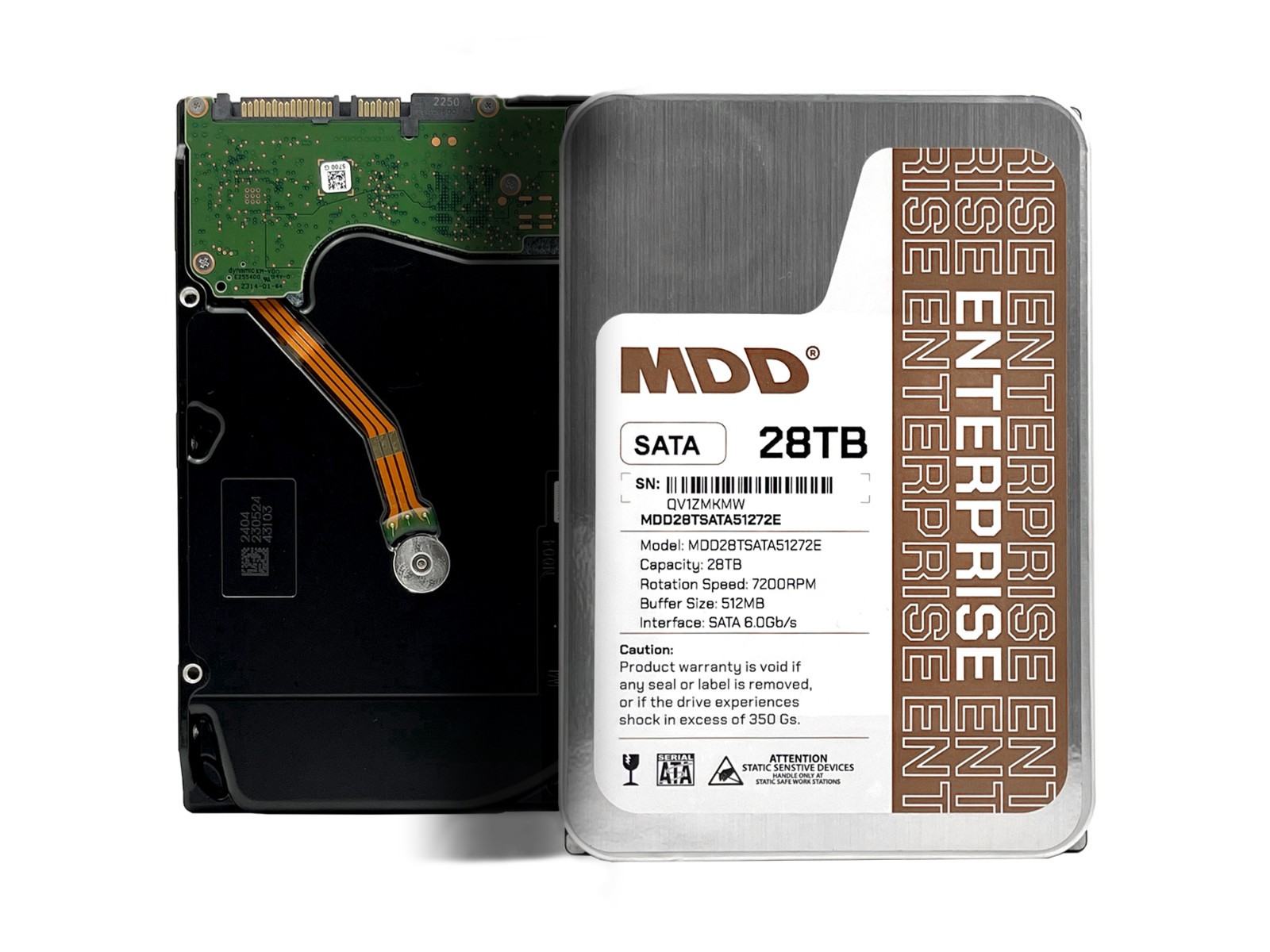 MDD 28TB (MDD28TSATA51272E) 512MB 7200RPM 3.5″ SATA 6Gb/s Enterprise Hard Drive