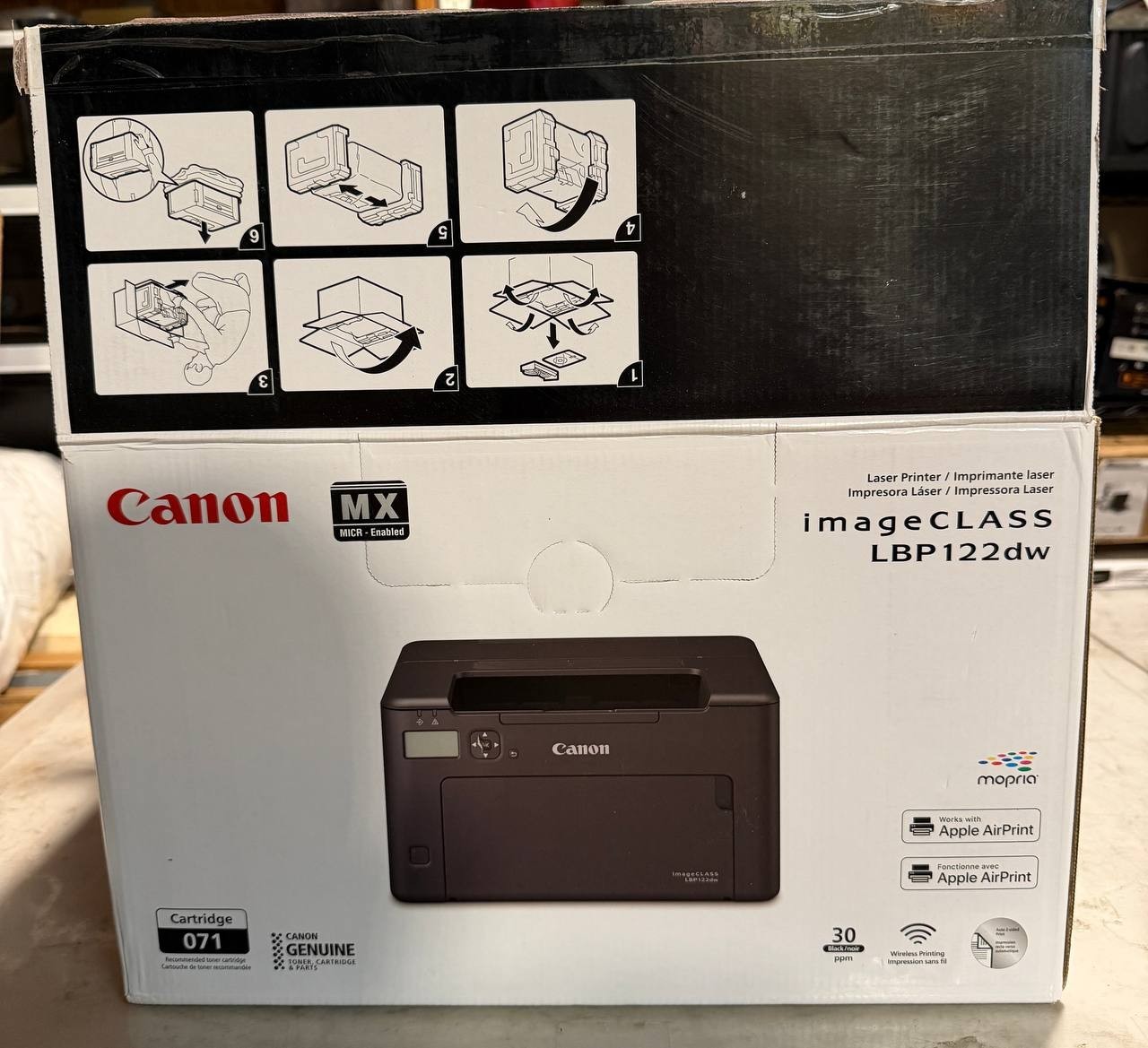 Laser Printer Image Class Canon LBP122dw VersaCheck M22 MXE MICR 2024