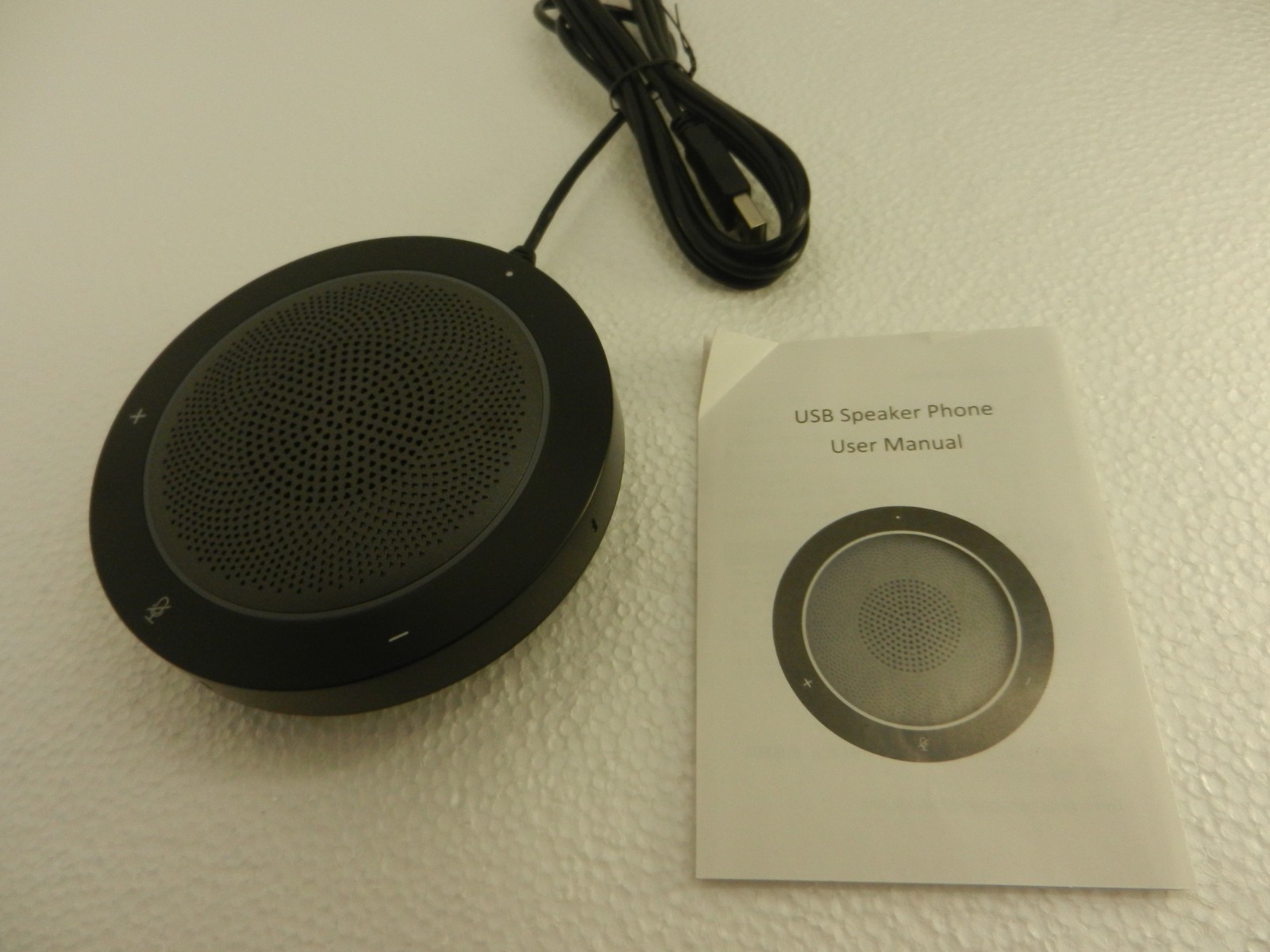 Kaysuda SP200U USB Conference Speakerphone 360° Omni-directional Microphone
