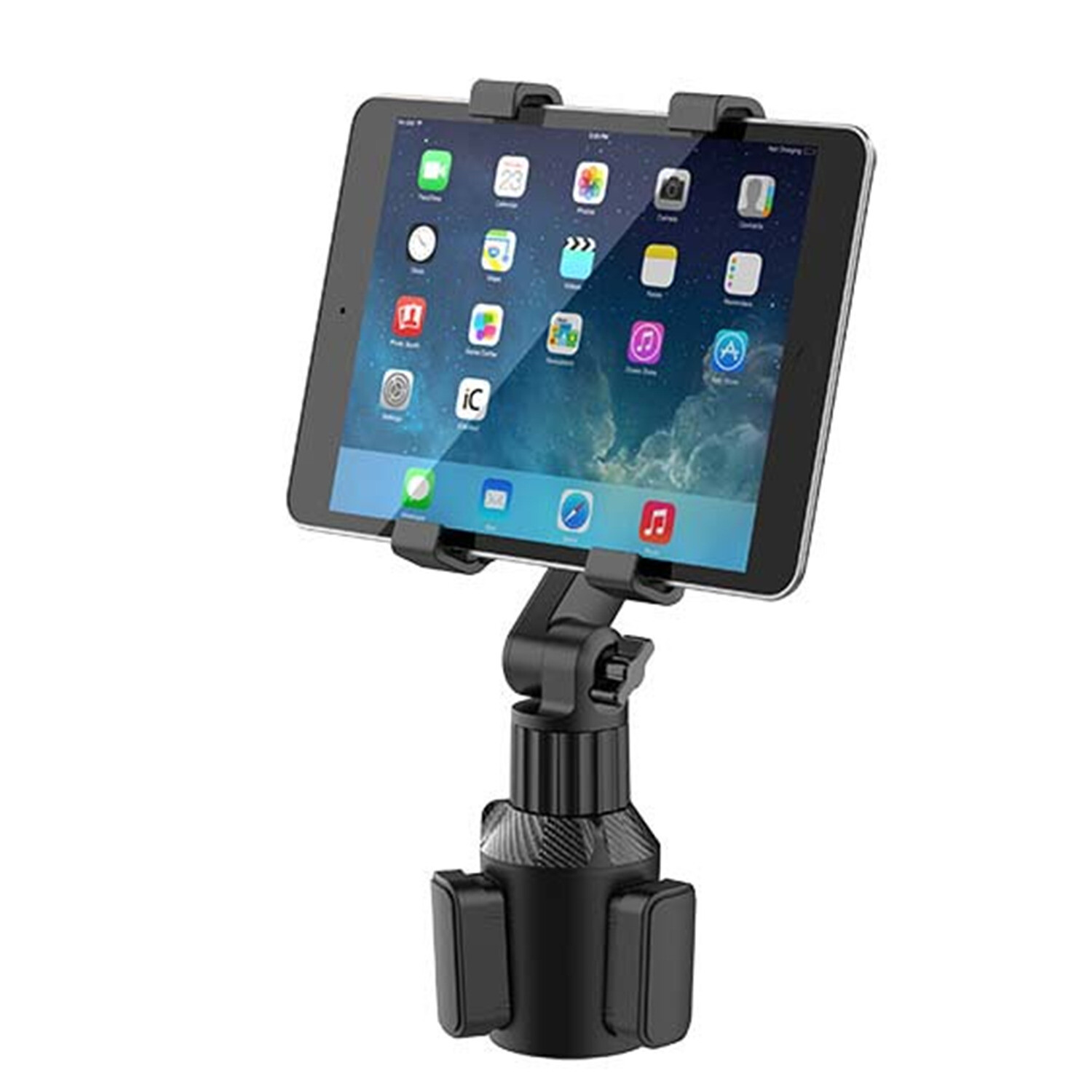 Car Cup Holder Arm Mount Stand for APPLE iPad AIR PRO 12.9 SURFACE TABLET IPHONE