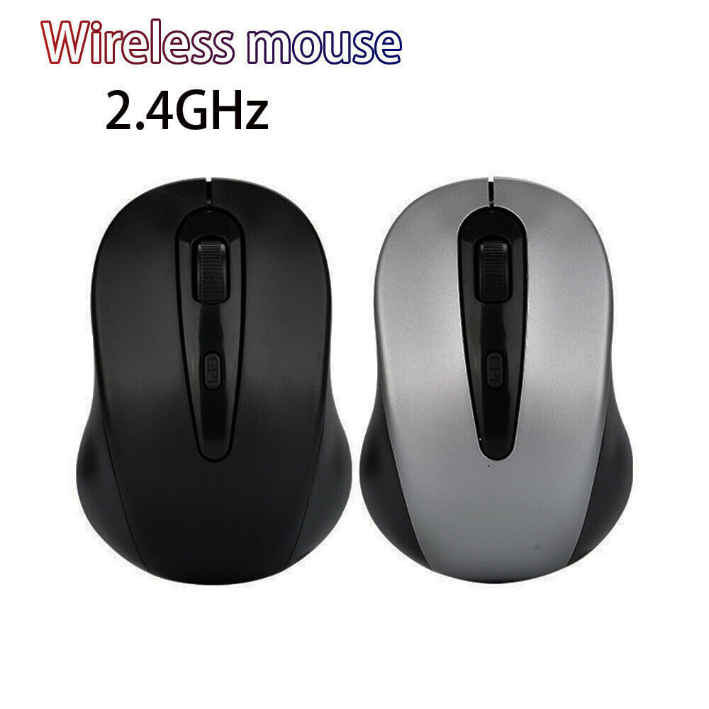2.4G Wireless Mouse 1600DPI Adjustable Mini Optical Computer Mouse For Laptop