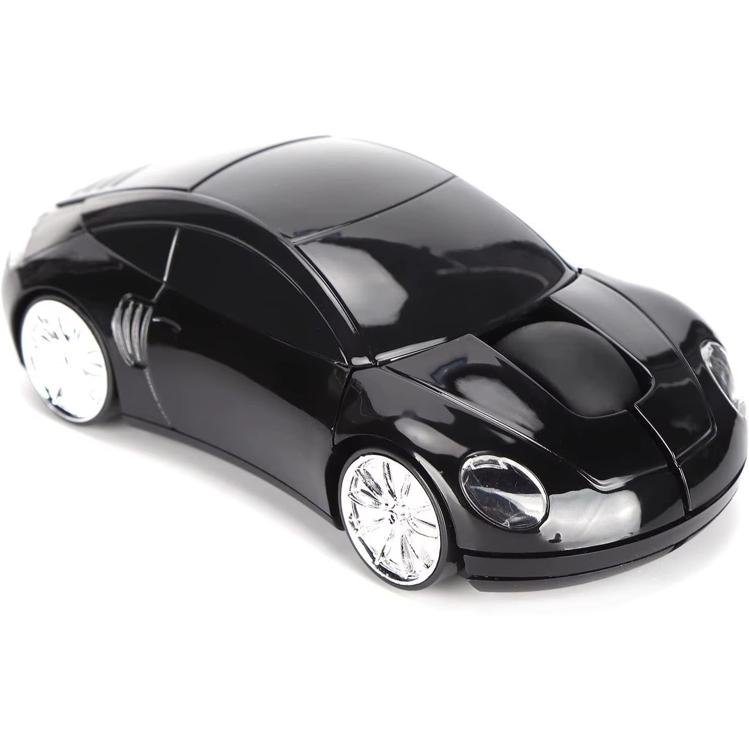 2.4G Wireless Car Shaped Mouse Ergonomic Optical USB Receiver Portable PC Laptop