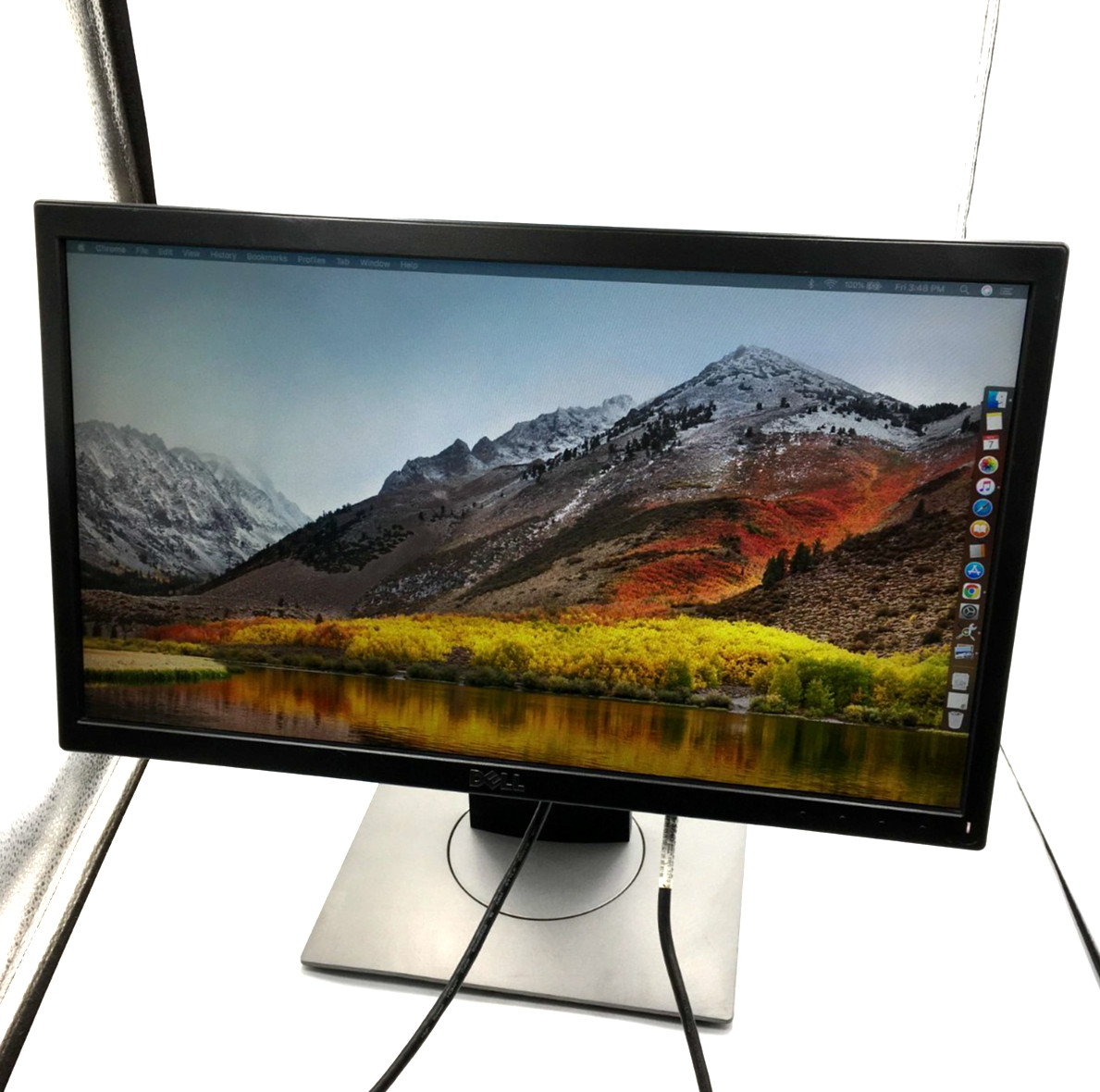 Dell P2018H Black 19.5″ Screen 1600 x 900 Resolution LCD Monitor W/ cord RS