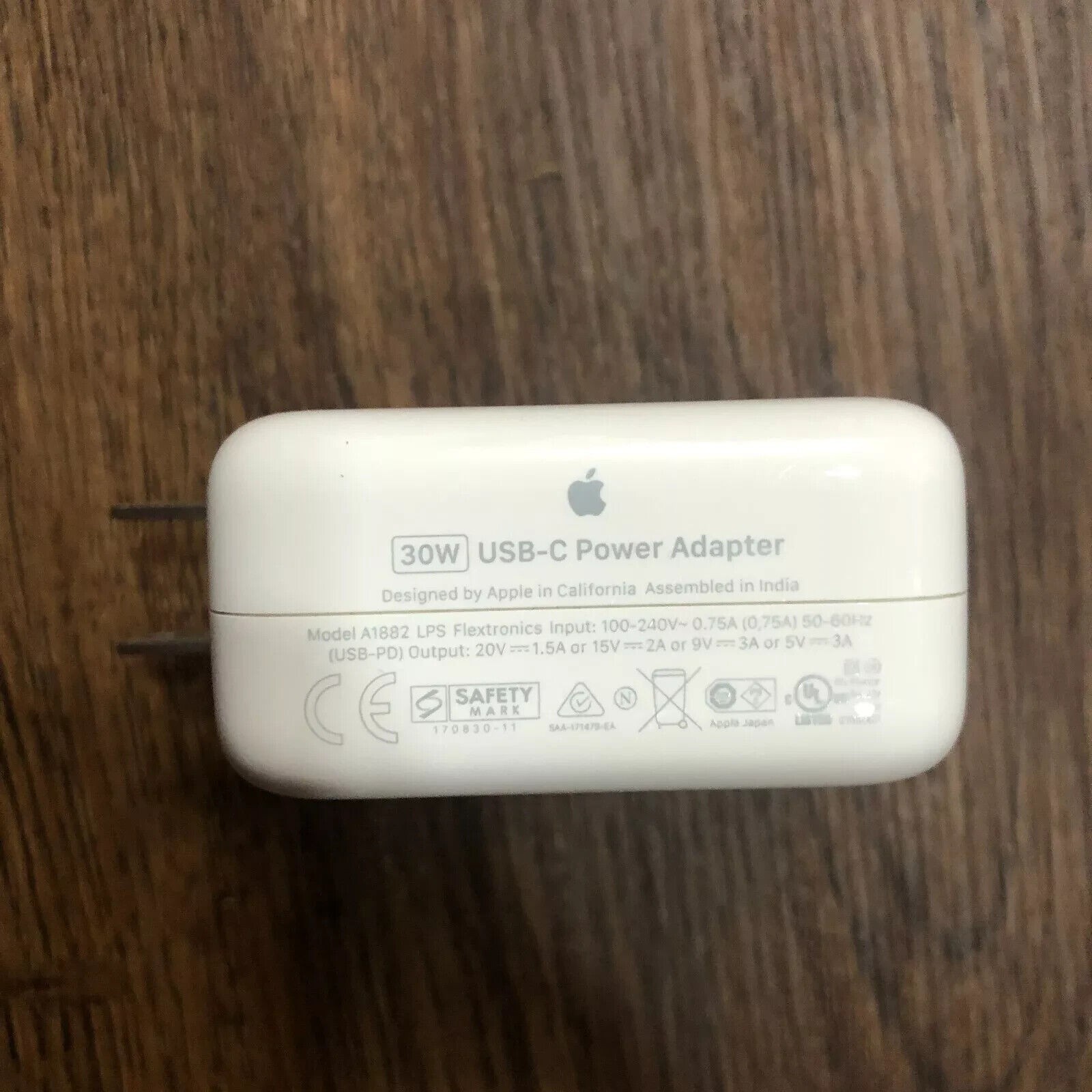 NEW!! OEM 30W 20V USB-C Type-C AC Adapter Charger for Apple MacBook Air A2337 M1
