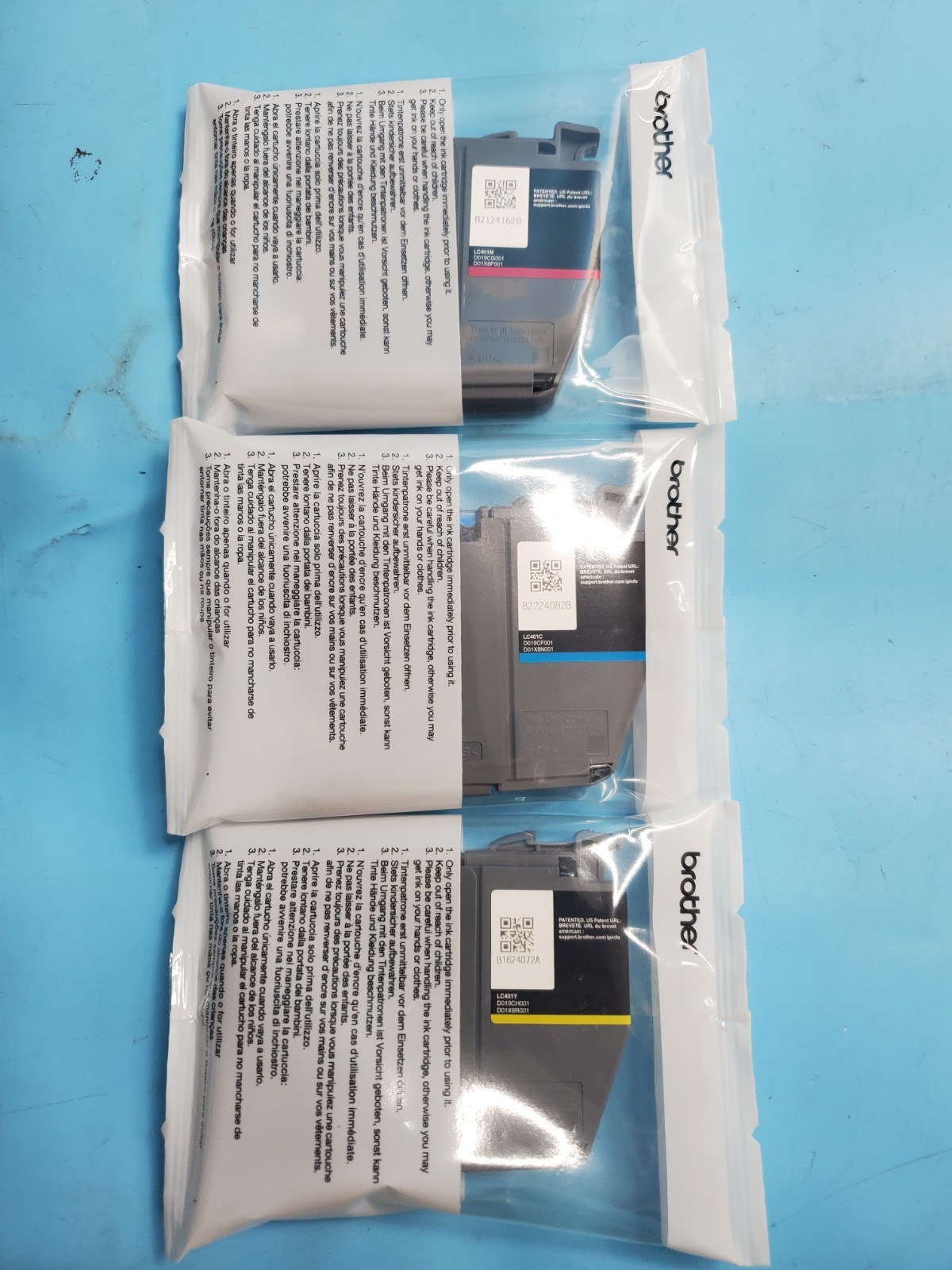 Brother Standard-Yield Toner – Black/Cyan/Magenta/Yellow