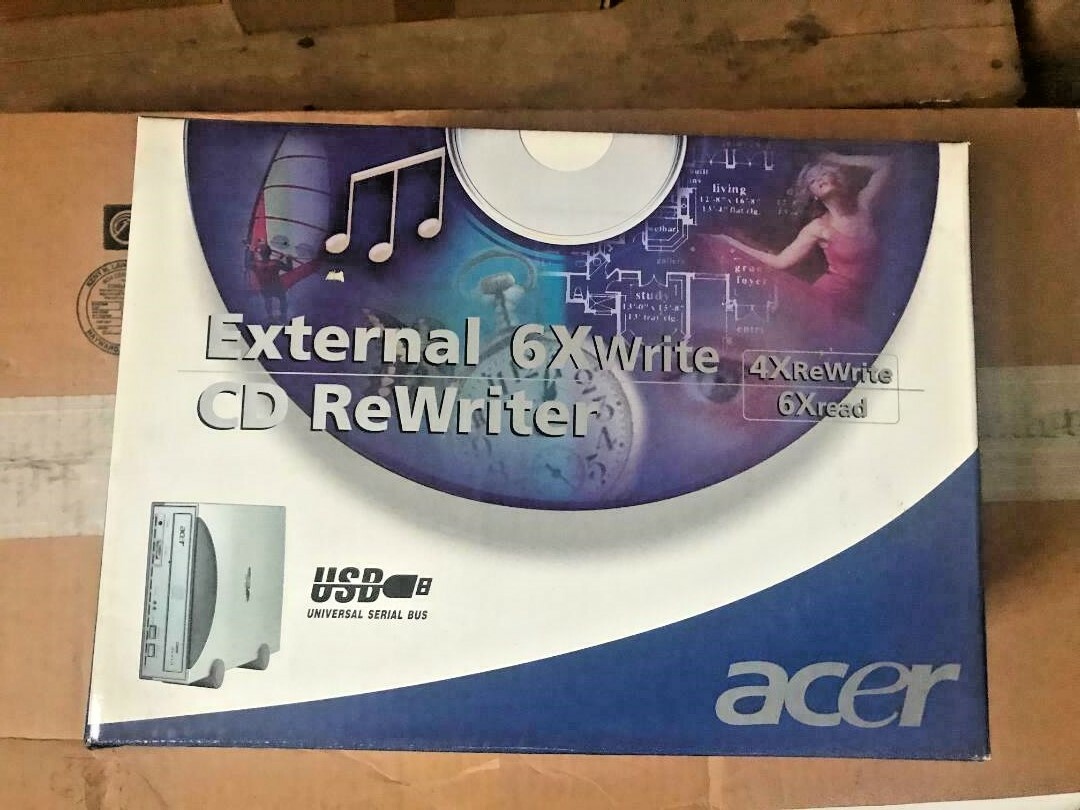 NEW ASUS 6406EU EXTERNAL USB CDRW DRIVE IN FULL RETAIL PACKAGING