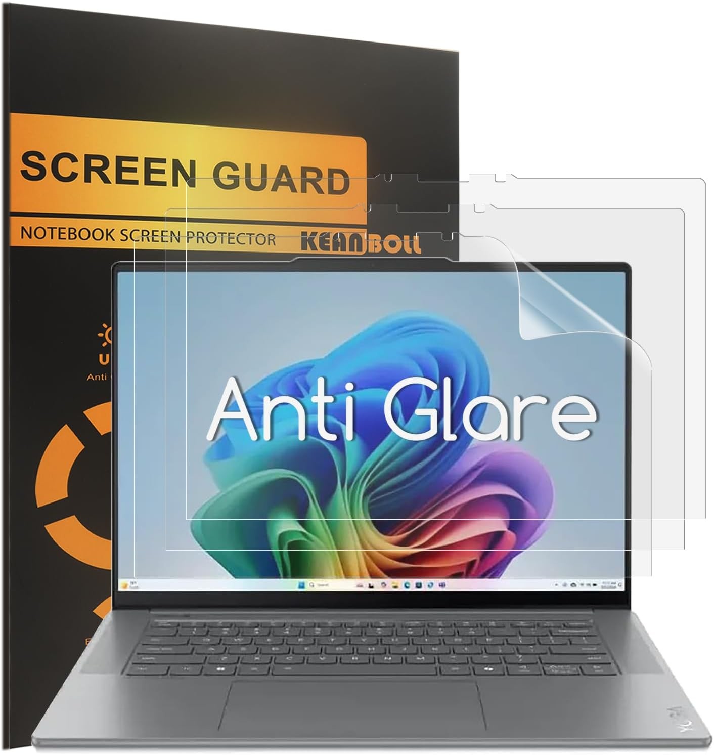 3-Pack Matte Anti-Glare Screen Protector for Lenovo Slim 7i Aura Edition 15.3