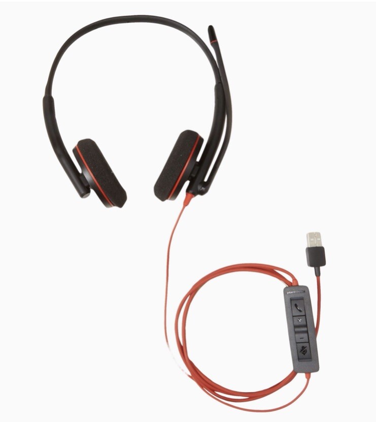 Plantronics Blackwire 3220 USB Binaural Headset
