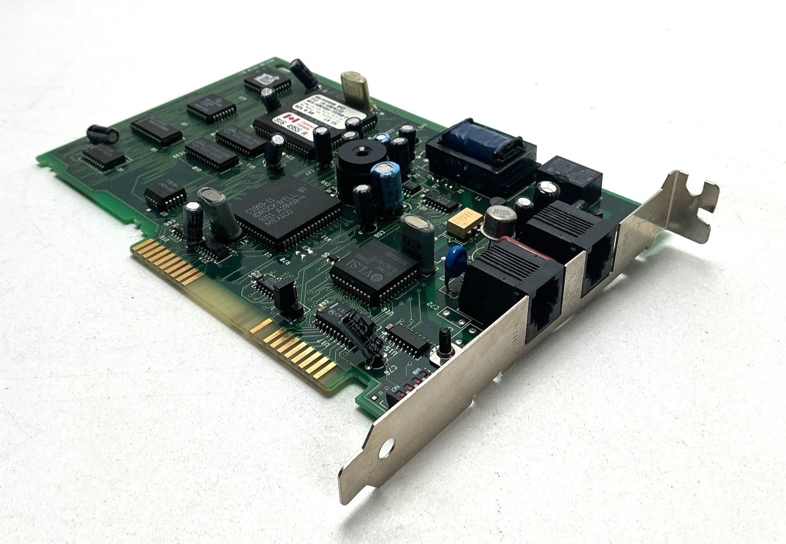 Rockwell 56K ISA Modem Card MB14450SR Communications Canada Vintage Retro PC