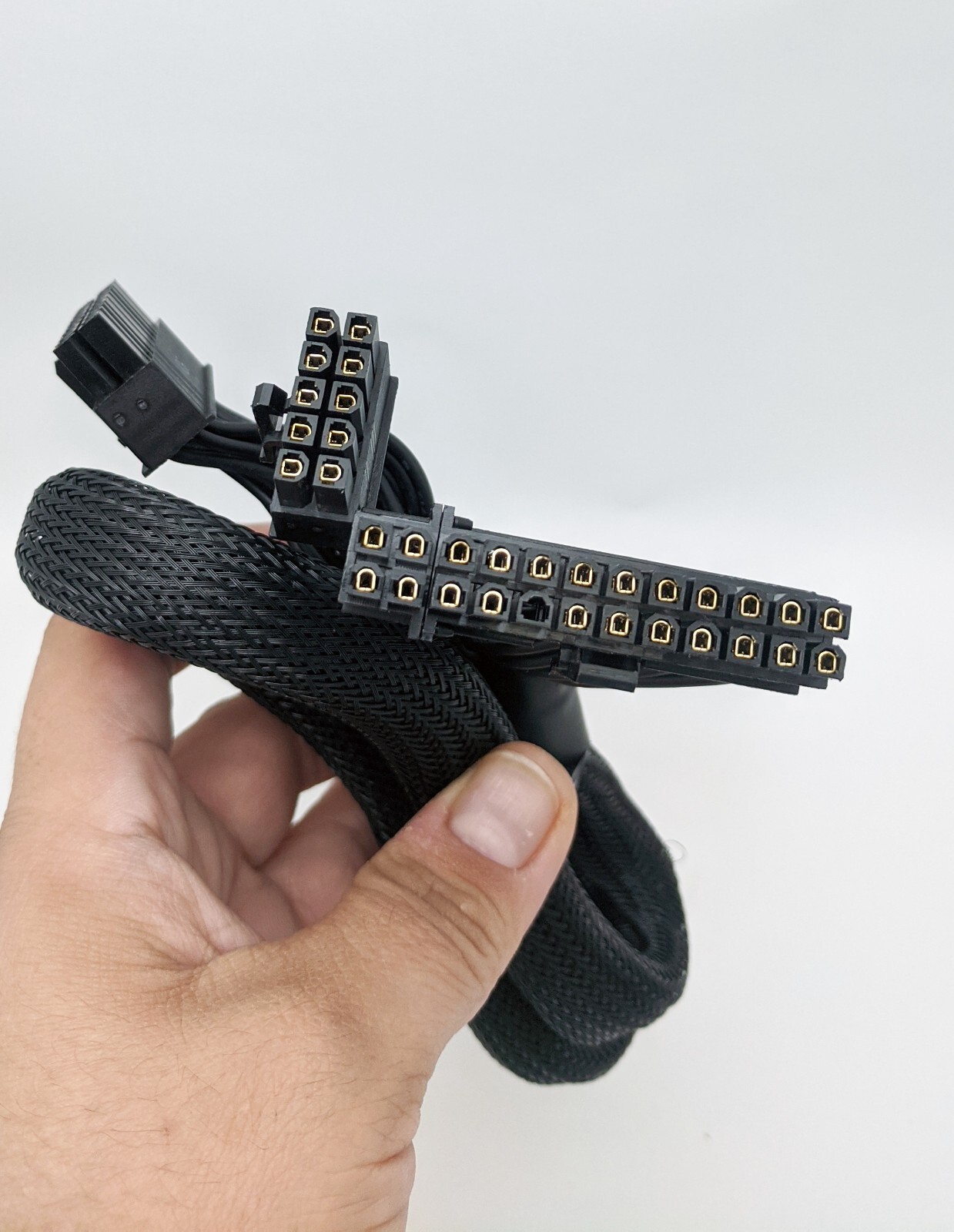 Fully Modular Sleeved 20+4pin,4+4pin CPU Cable Set for PowerSpec® PSX850GFM PSU