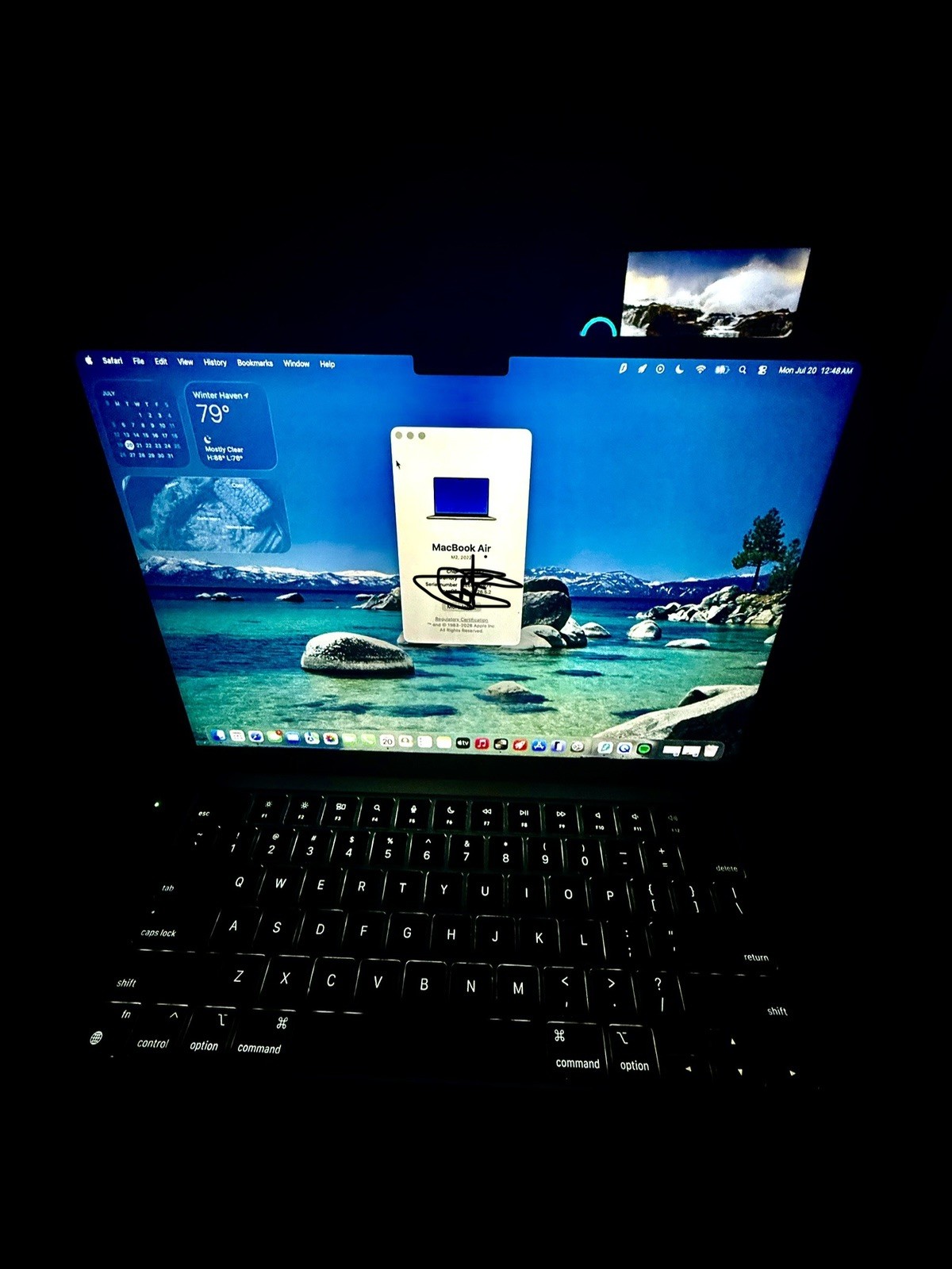 Apple MacBook Air 13.6″ Gray M2 8GB 256GB SSD (2022) macOS USB-C 2560×1664