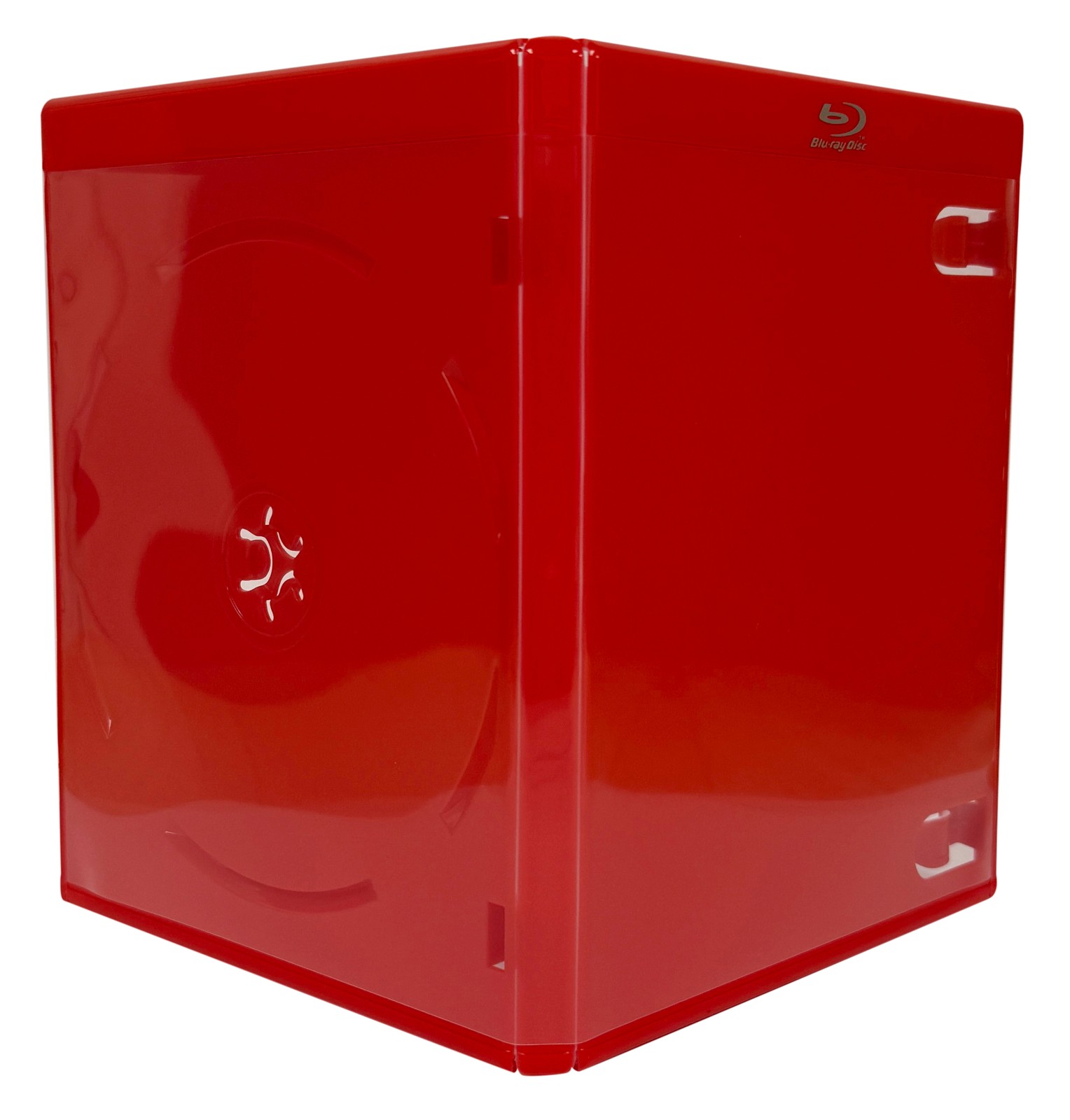 PREMIUM STANDARD Solid Red Blu-Ray Single Cases 12MM Lot
