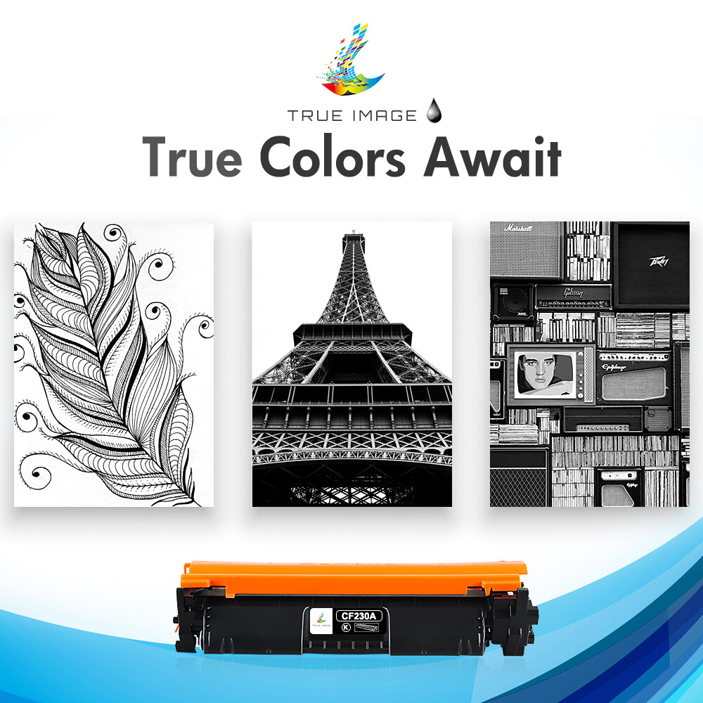 3pk CF230A Toner+2pk CF232A Drum for HP LaserJet Pro M203dn MFP M227fdw M227sdn