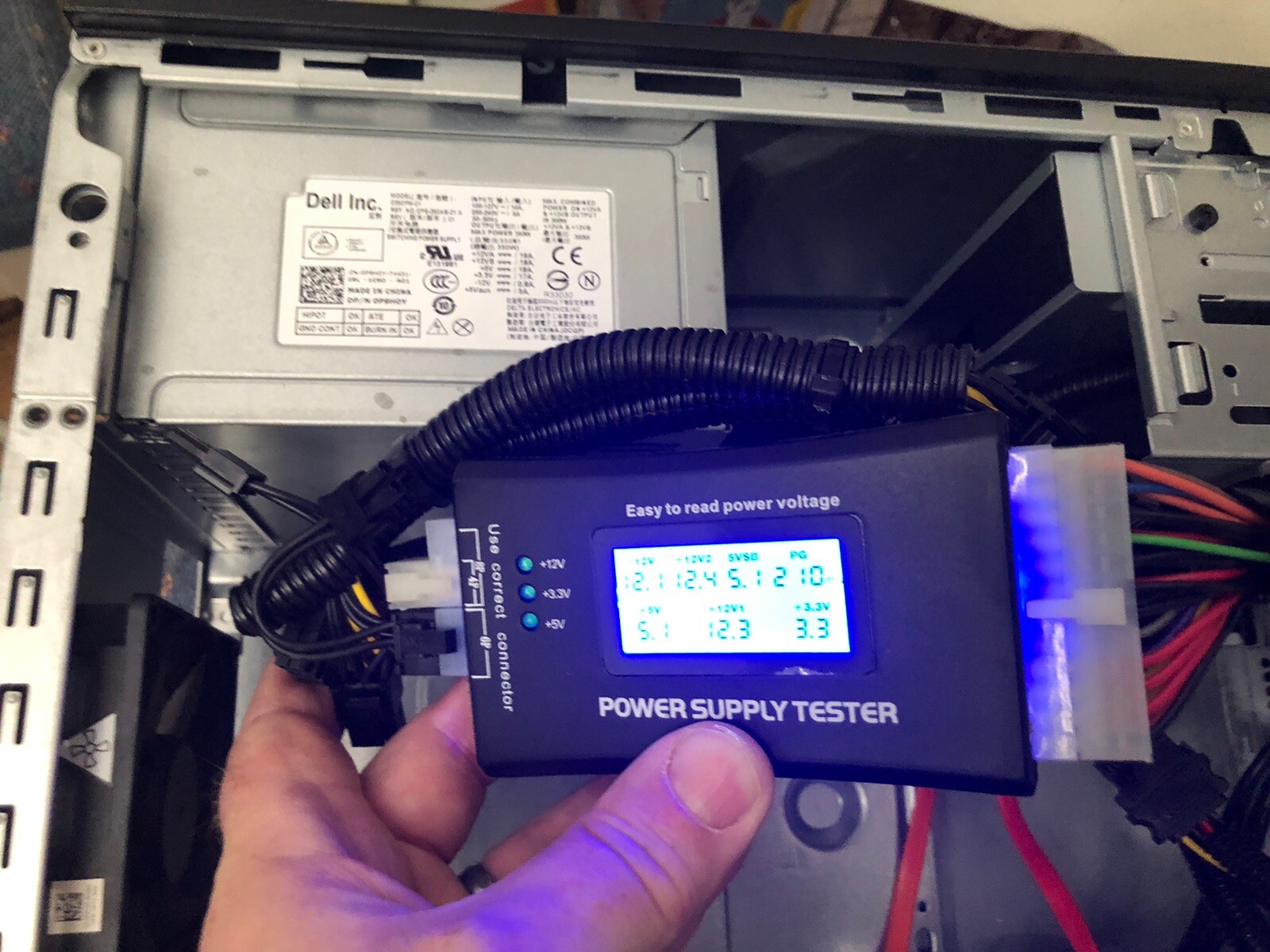 Dell Inc DPS-350AB-21 A DP/N OP9HOY Switching Power Supply