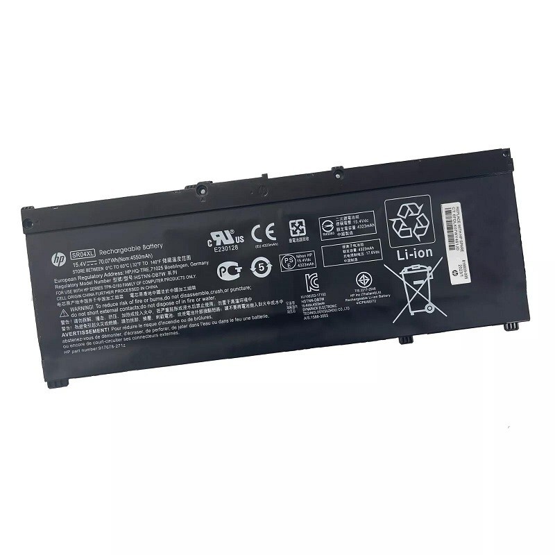 Genuine SR04XL Battery for HP Pavilion 15-CB Omen 15-CE HSTNN-DB7W 917724-855