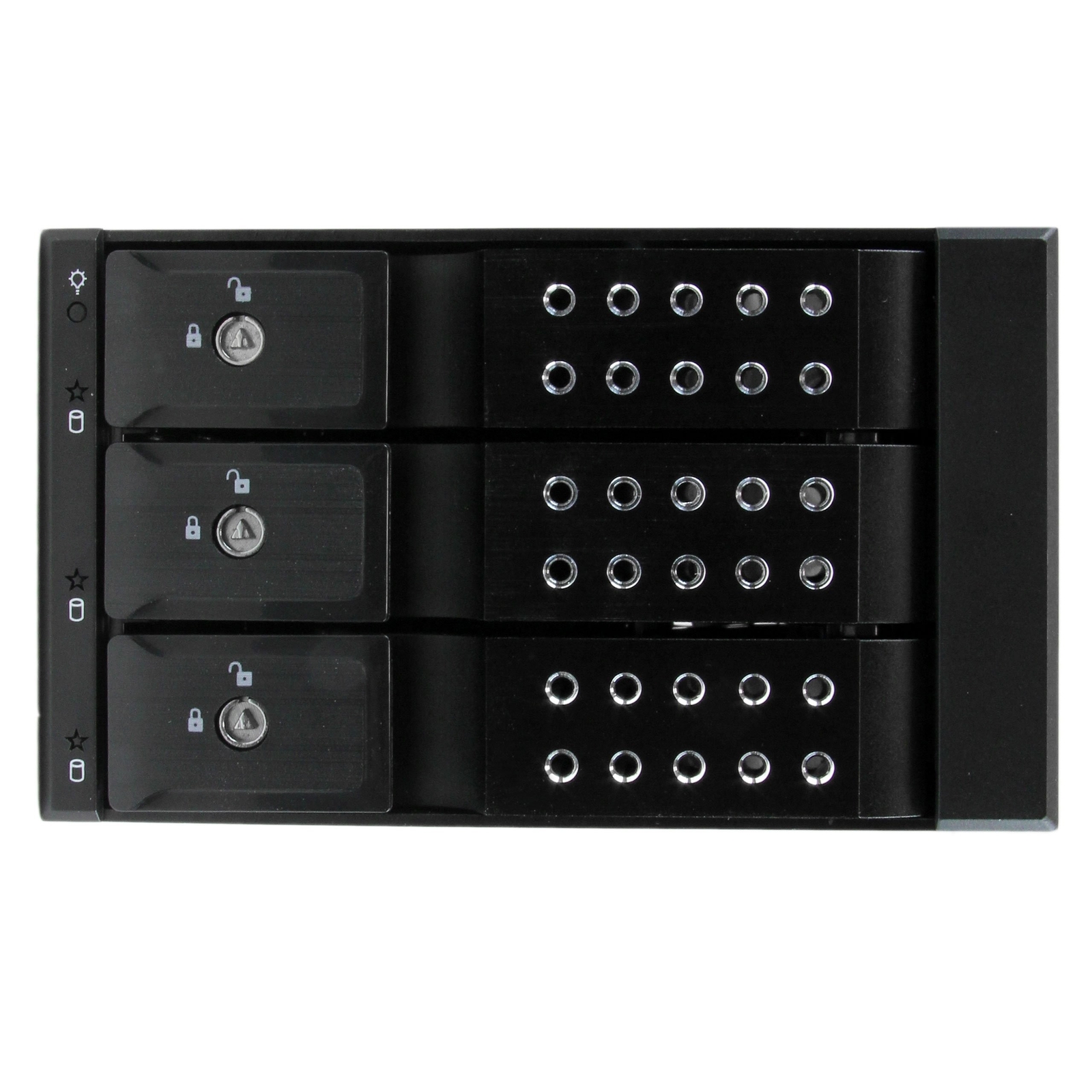 StarTech.com 3-Bay Hot Swap Backplane for 3.5in SAS II/SATA III – 6 Gbps HDD …