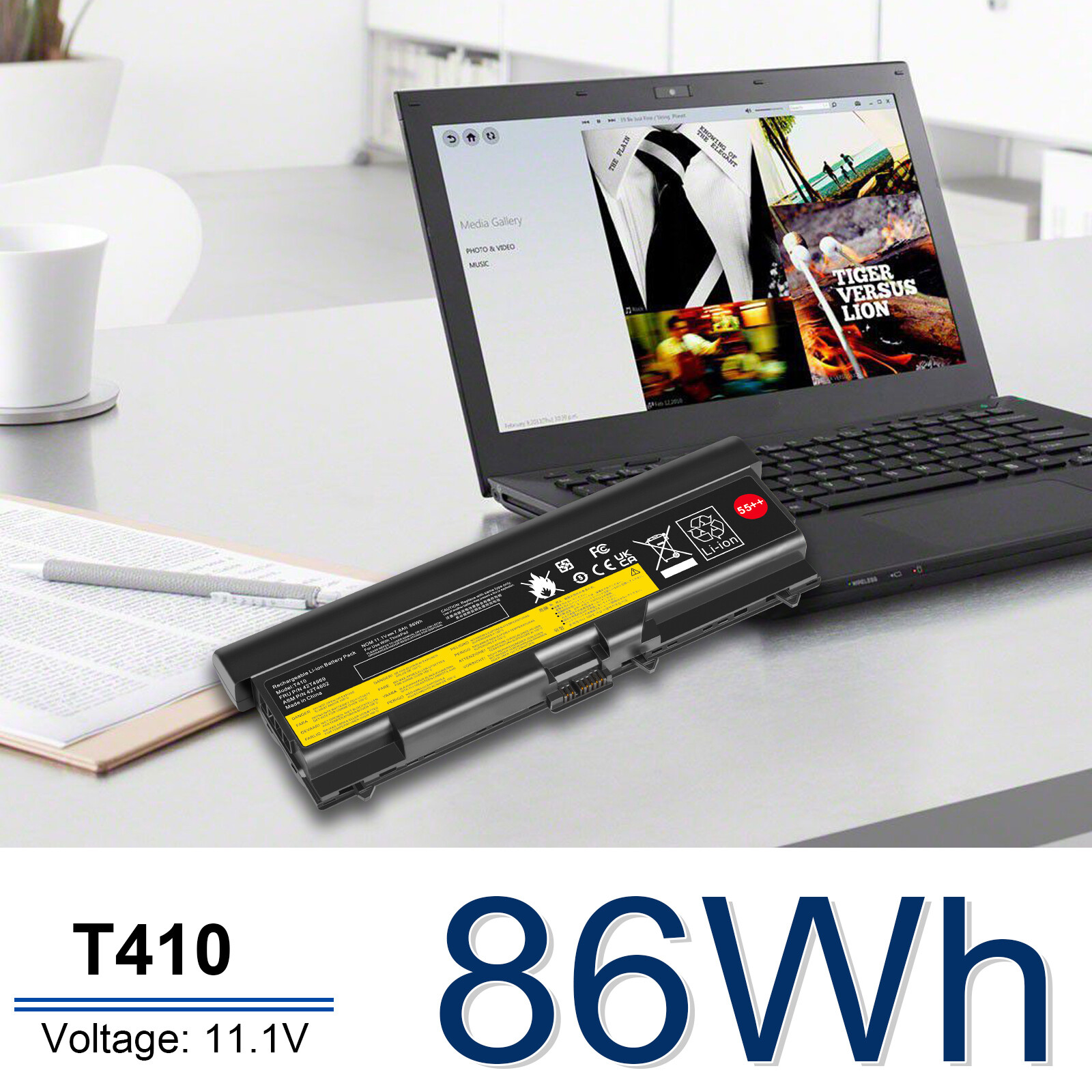 6/9 Ce Battery for Lenovo ThinkPad T410 T420 T510 T520 SL410 SL510 E420 E520 New