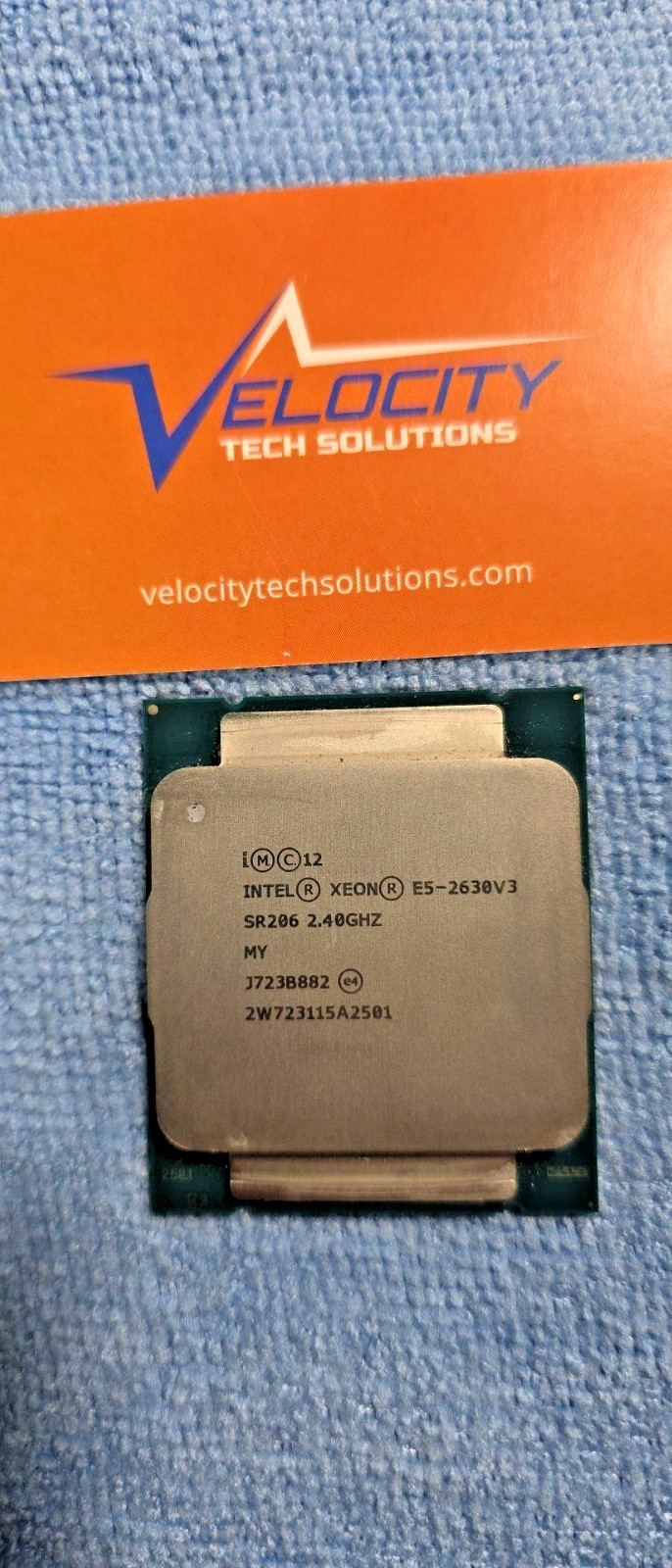 Intel Xeon E5-2630 V3 – 2.40GHz Eight Core (SR206) Processor
