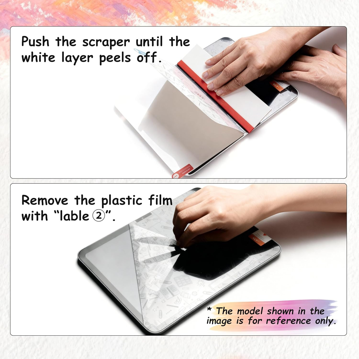 2 Pack Paperfeel Screen Protector Compatible with Ipad Pro 12.9 (2022 & 2021 & 2