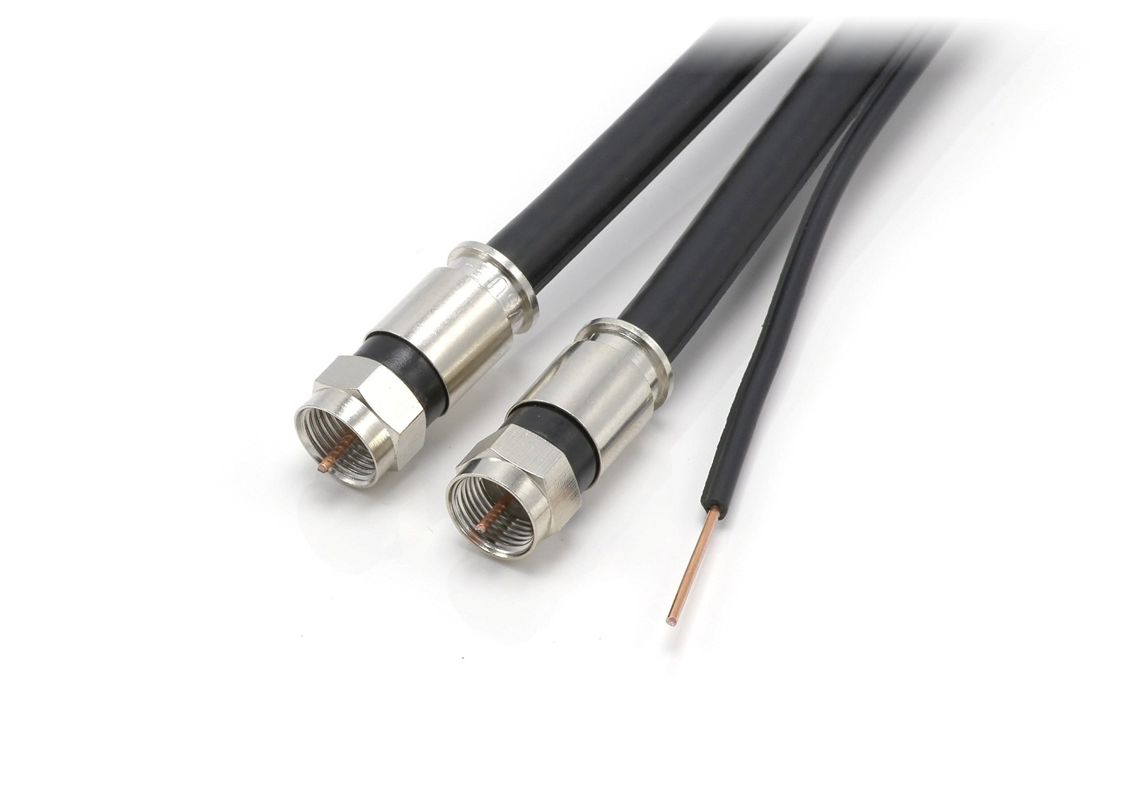 The Cimple Co 75 – Rg6 Twin Siamese Coaxial Cable 18 Awg Copper –