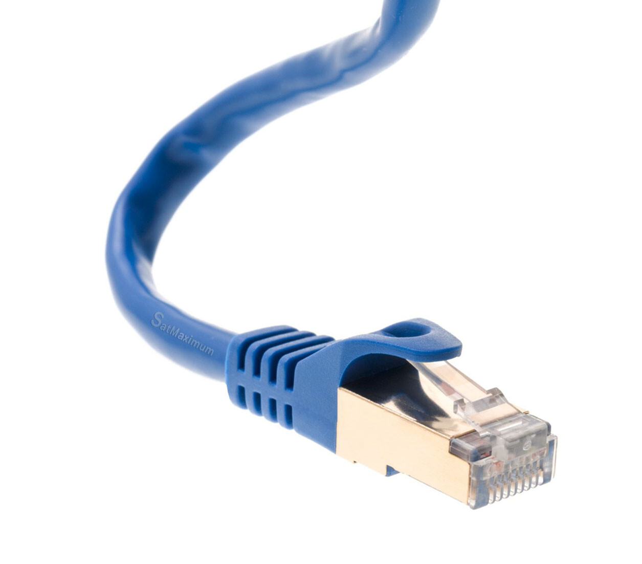 Cat7 S/FTP Ethernet Patch Cord High Speed LAN Network Cable Blue 25ft- 200ft LOT