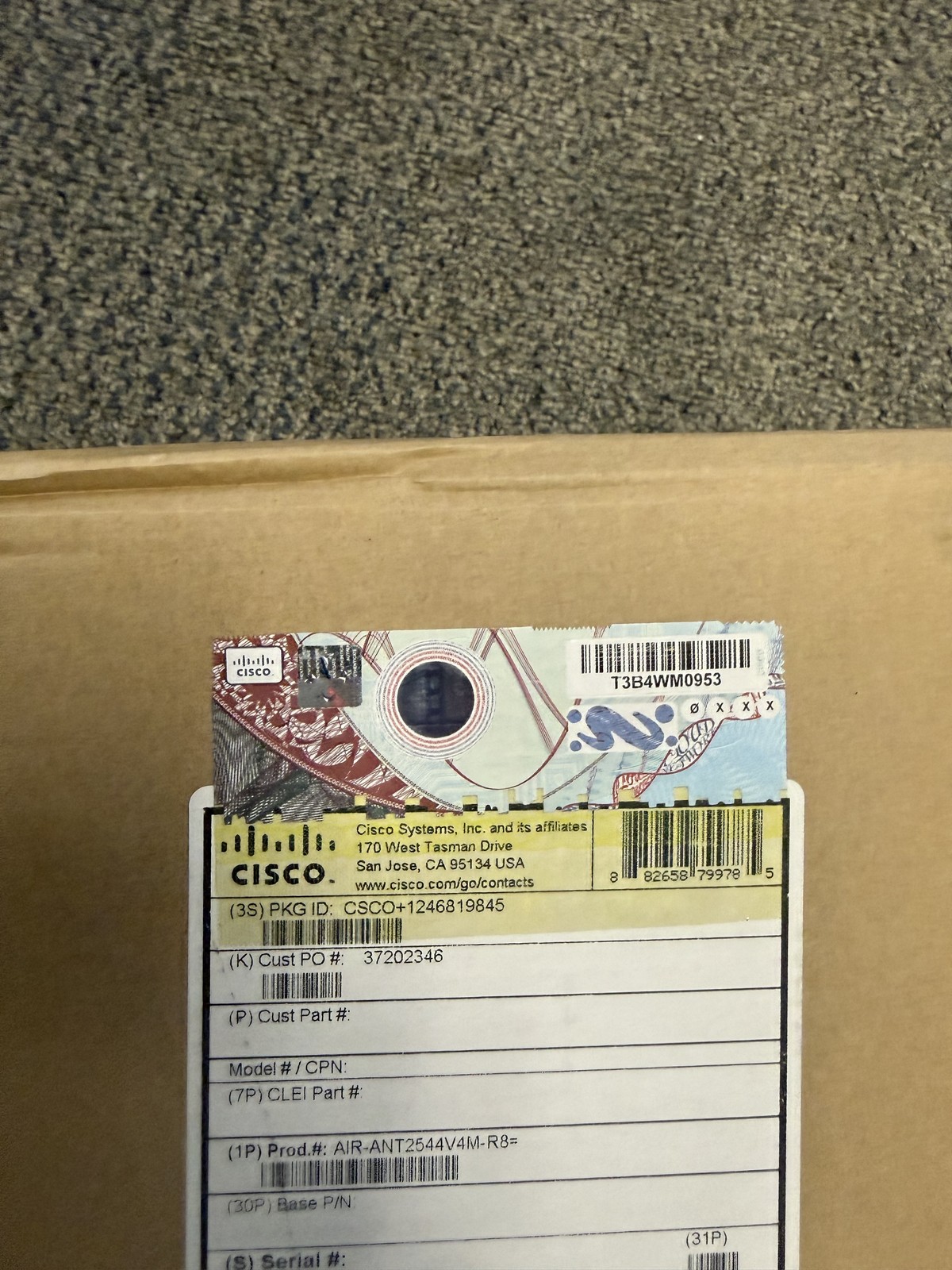 NEW Cisco Aironet AIR-ANT2544V4M-R8 Dual-Band MIMO Antenna Free Shipping