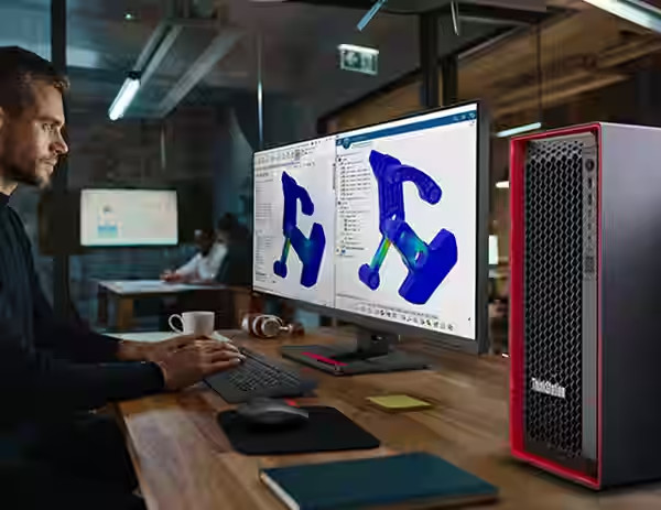 New Lenovo ThinkStation P5 Workstation,Intel Xeon W5-2445,3Years onsite warranty