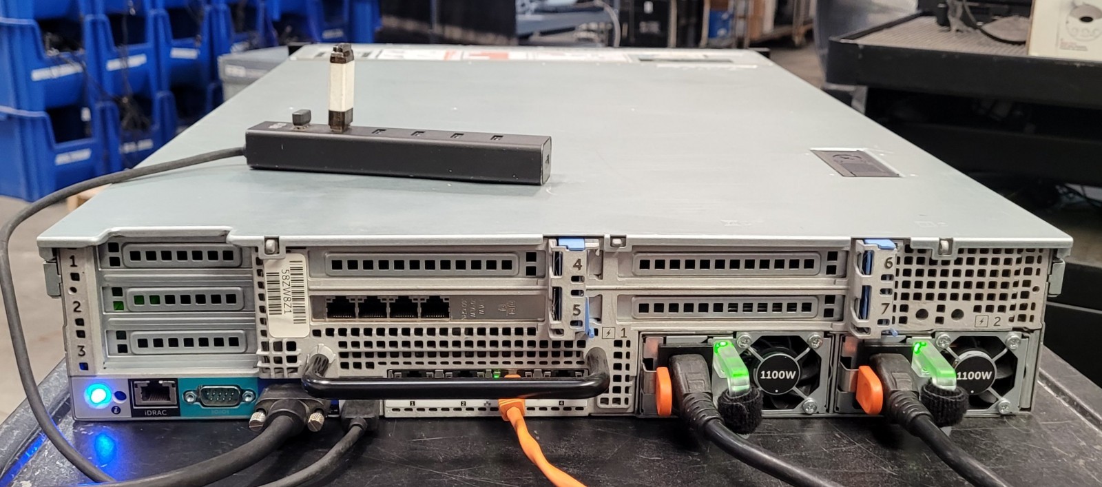Dell PowerEdge R720 Dual Intel Xeon E5-2637 v2 @3.50GHz 96GB RAM No HDD H710